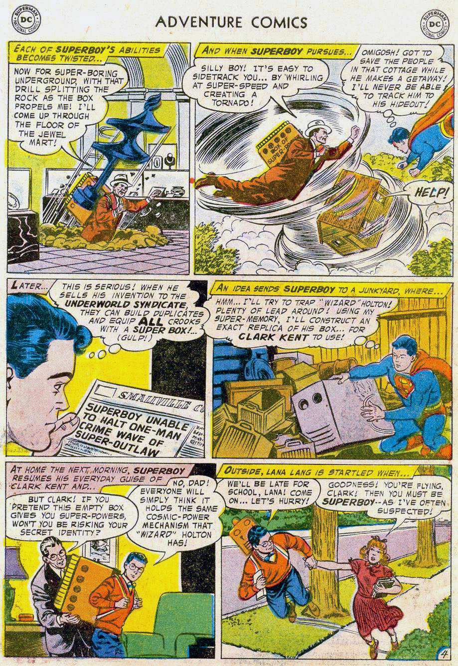 Read online Adventure Comics (1938) comic -  Issue #241 - 6