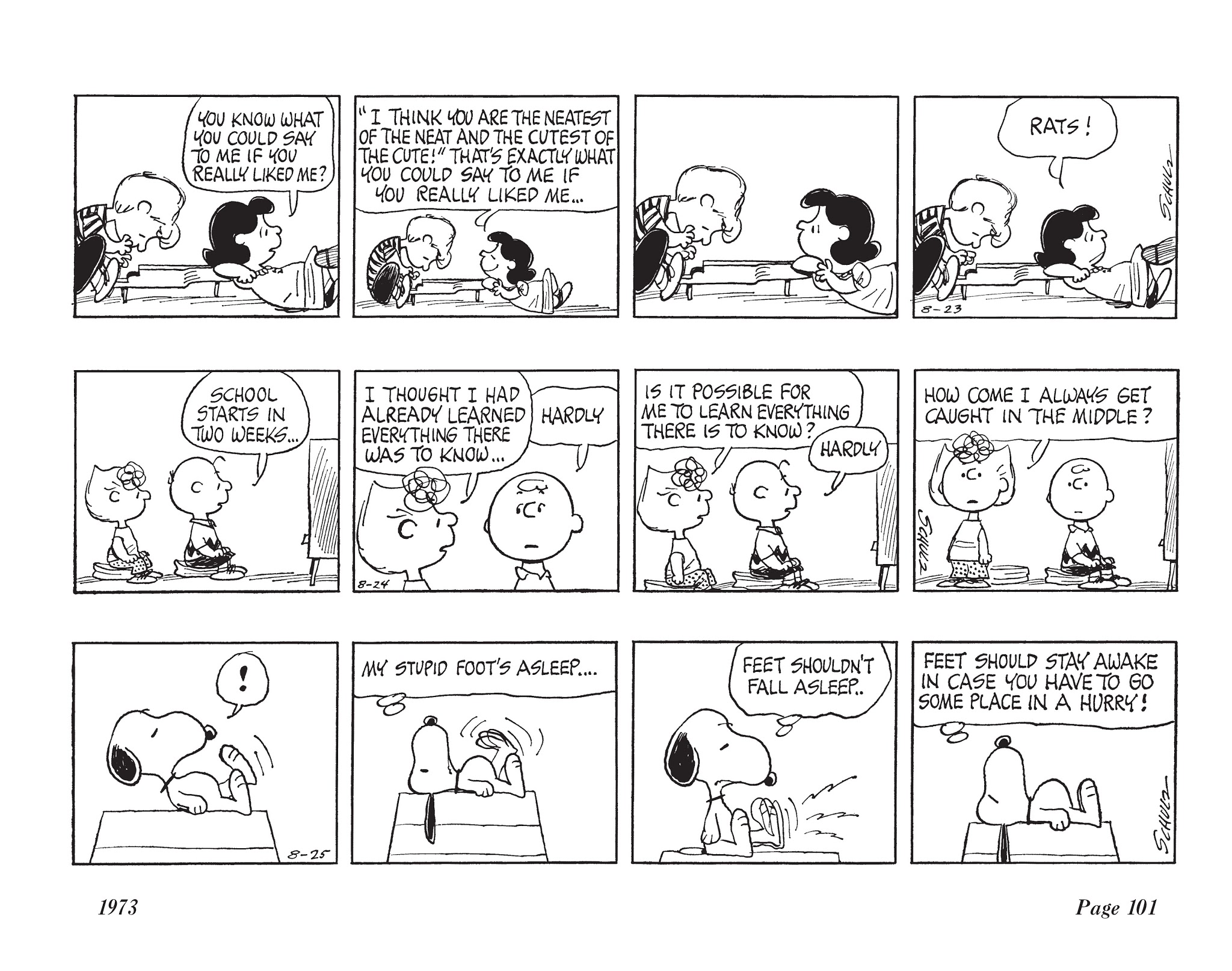 Read online The Complete Peanuts comic -  Issue # TPB 12 - 115