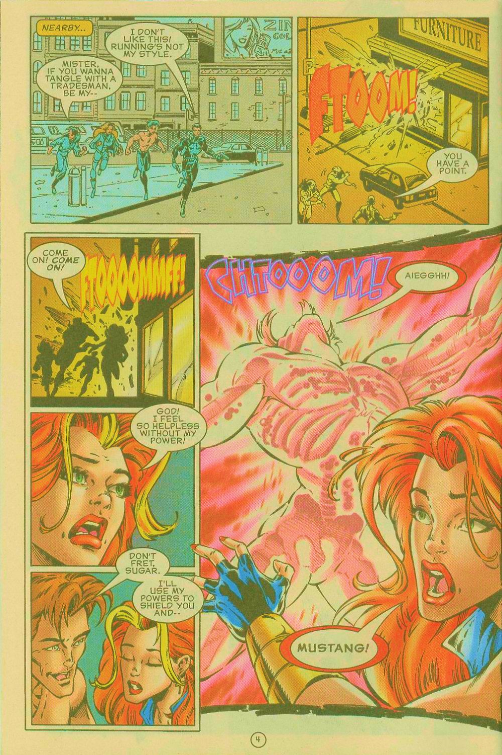 Read online Foxfire comic -  Issue #4 - 4