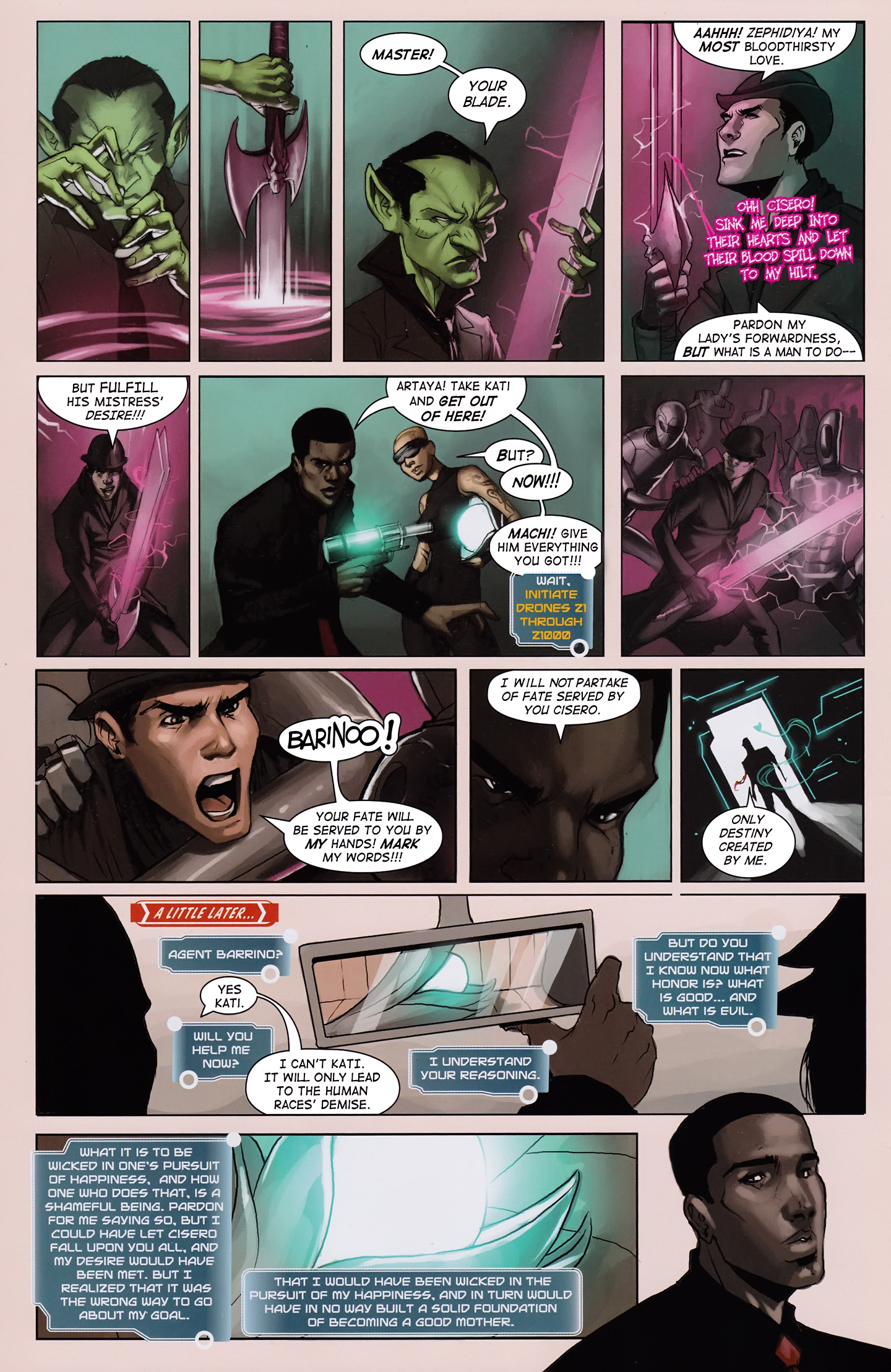 Read online Vescell comic -  Issue #3 - 8