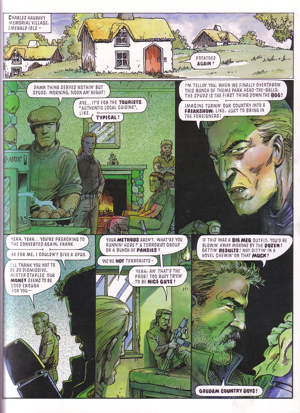 Read online Judge Dredd: Emerald Isle comic -  Issue # TPB - 15