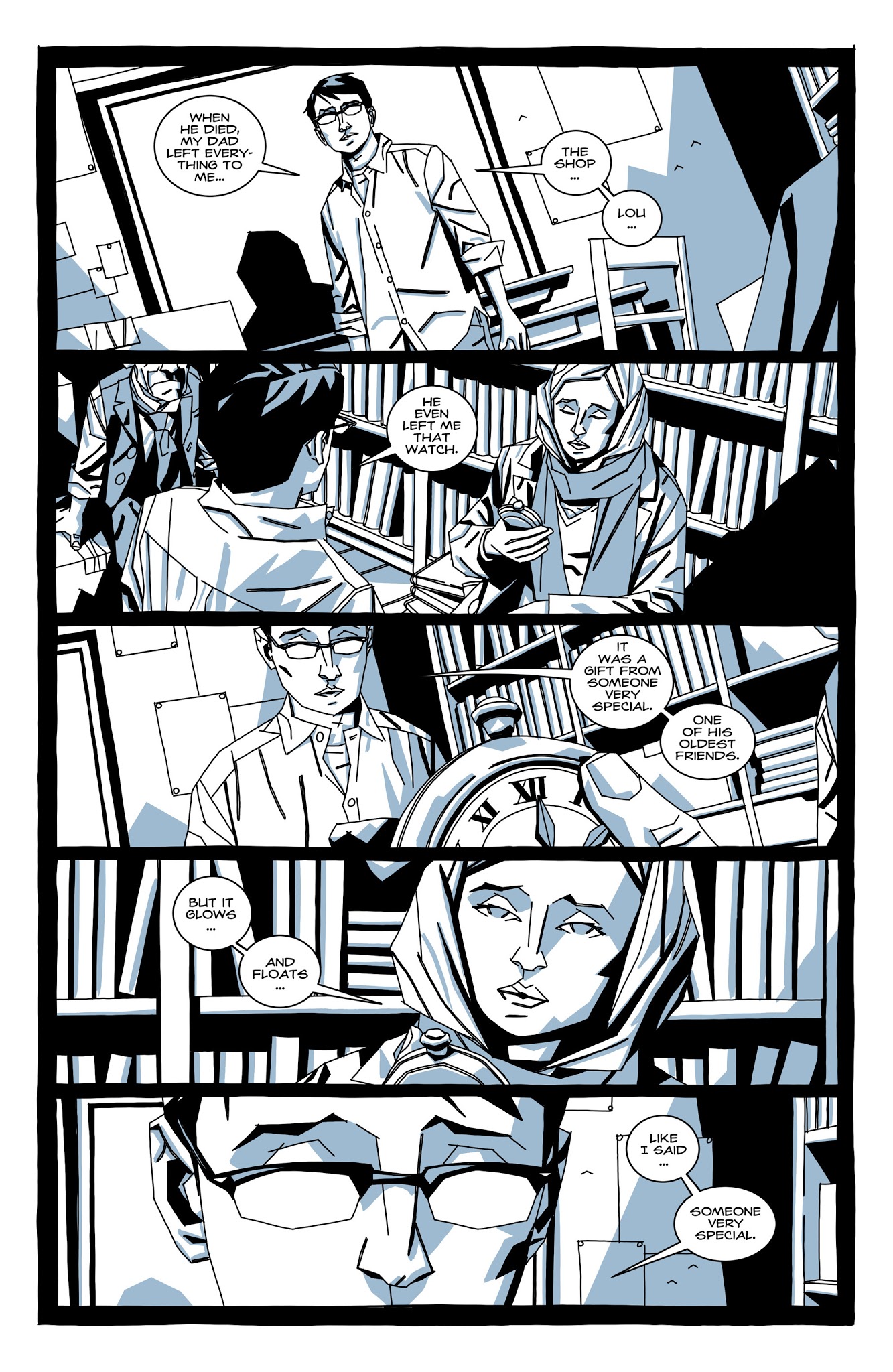 Read online The October Girl comic -  Issue #4 - 7