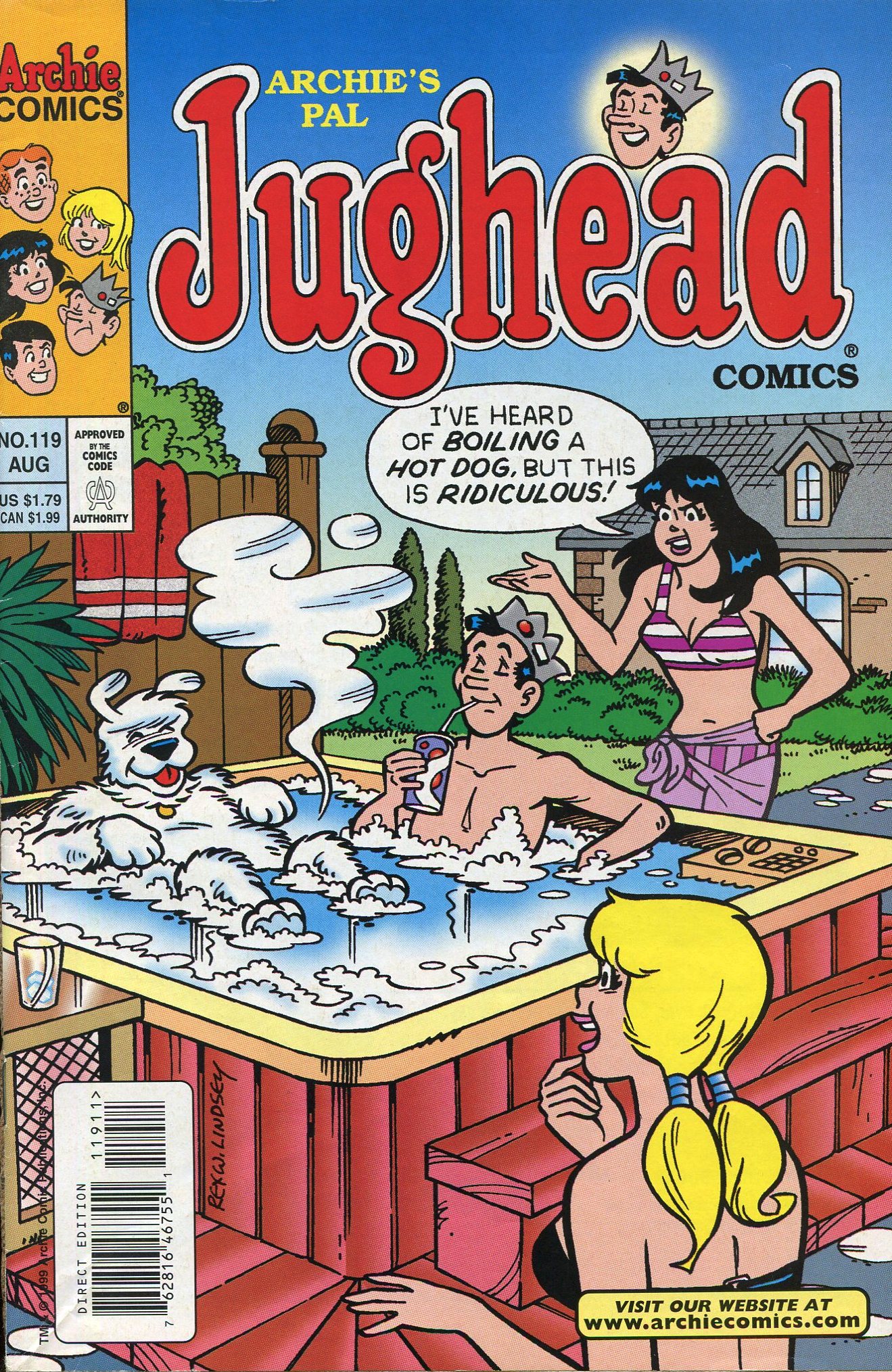 Read online Archie's Pal Jughead Comics comic -  Issue #119 - 1