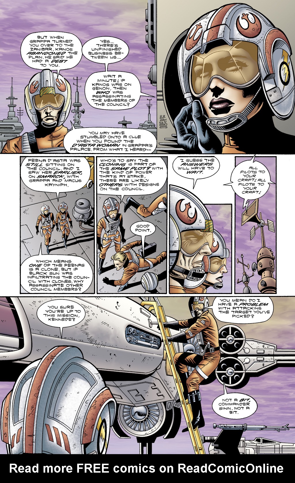 Read online Star Wars: Crimson Empire II - Council of Blood comic -  Issue #5 - 14