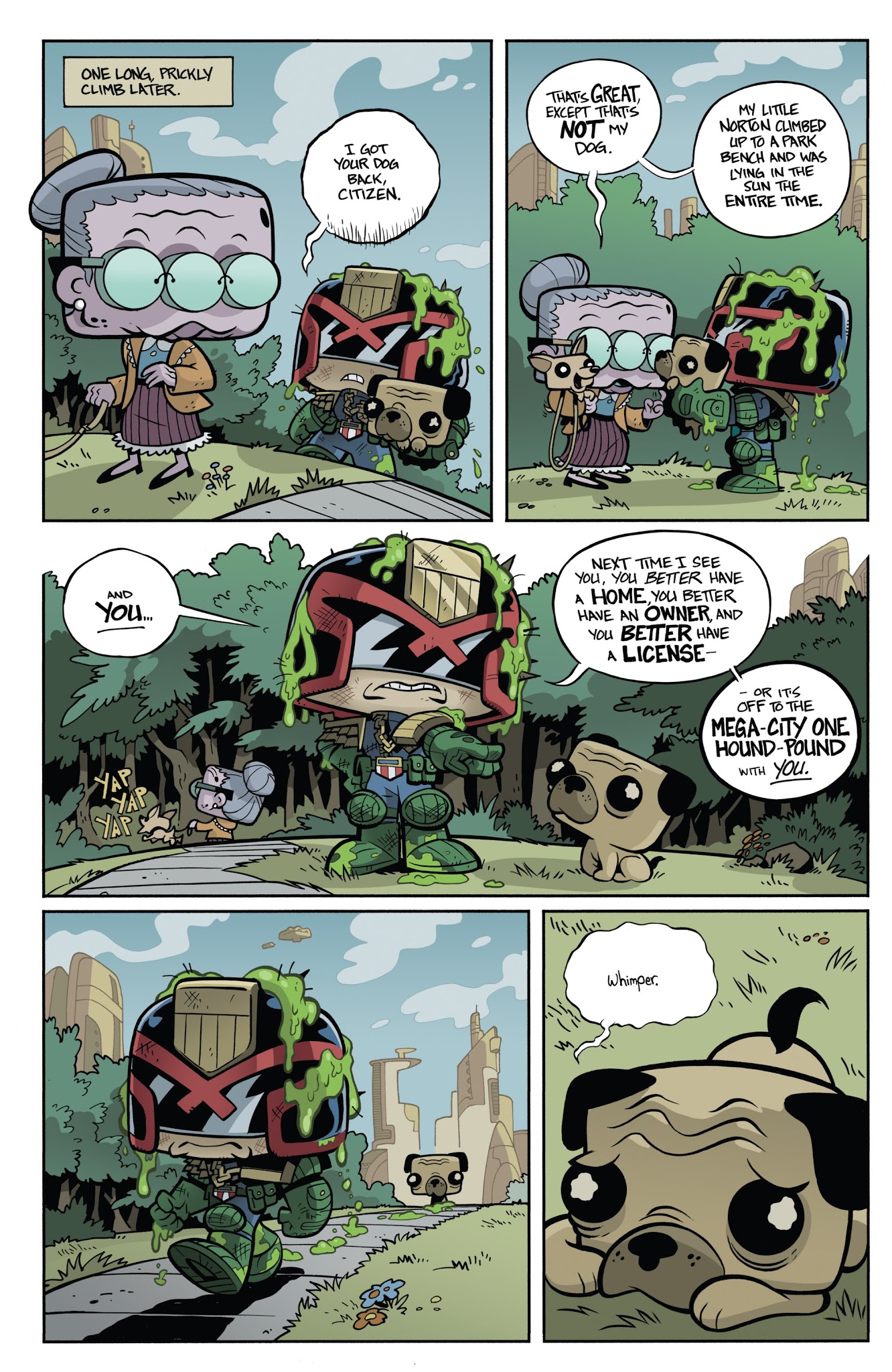 Read online Judge Dredd Funko Universe comic -  Issue # Full - 17
