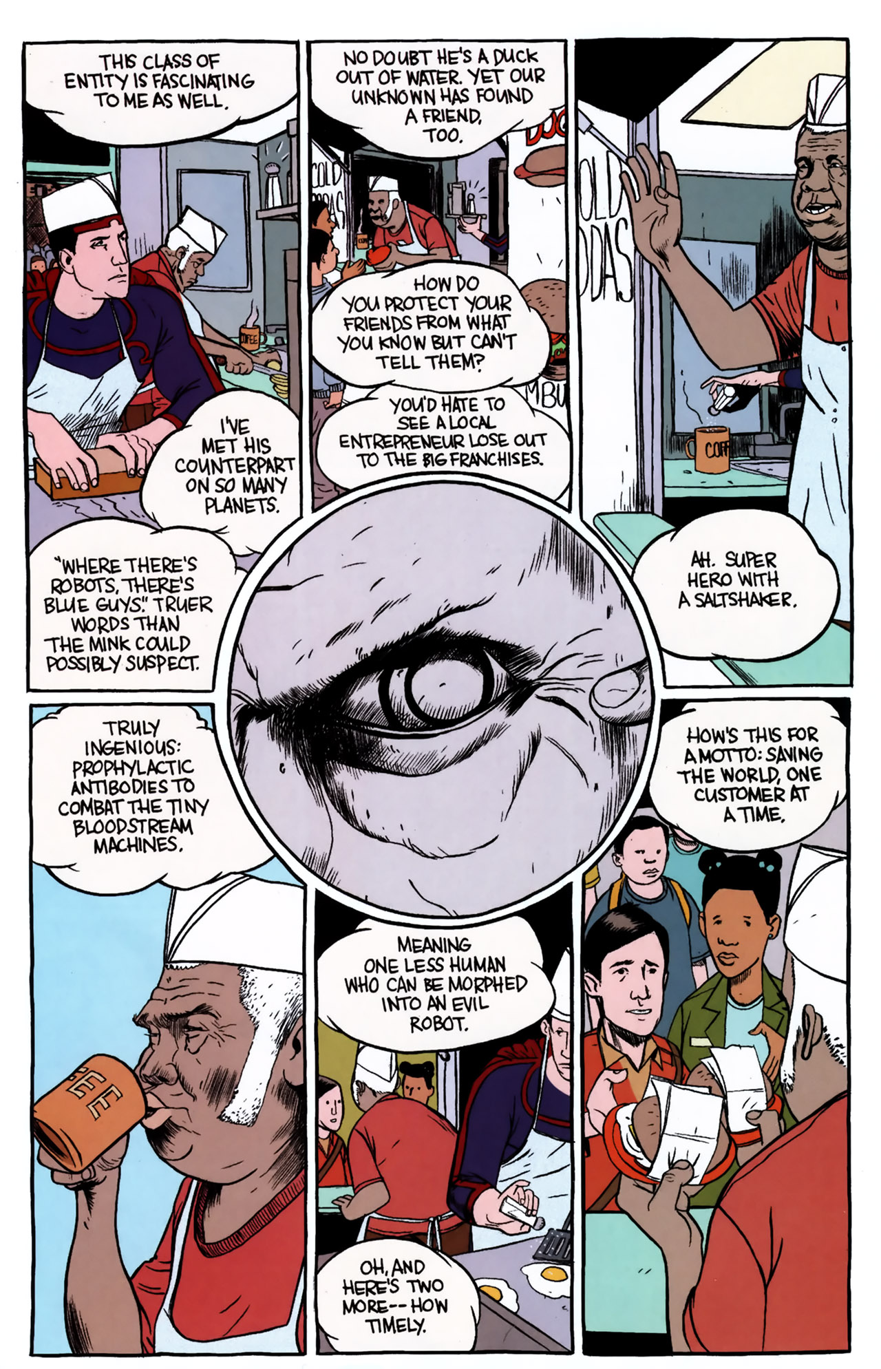 Read online Omega: The Unknown (2007) comic -  Issue #4 - 4