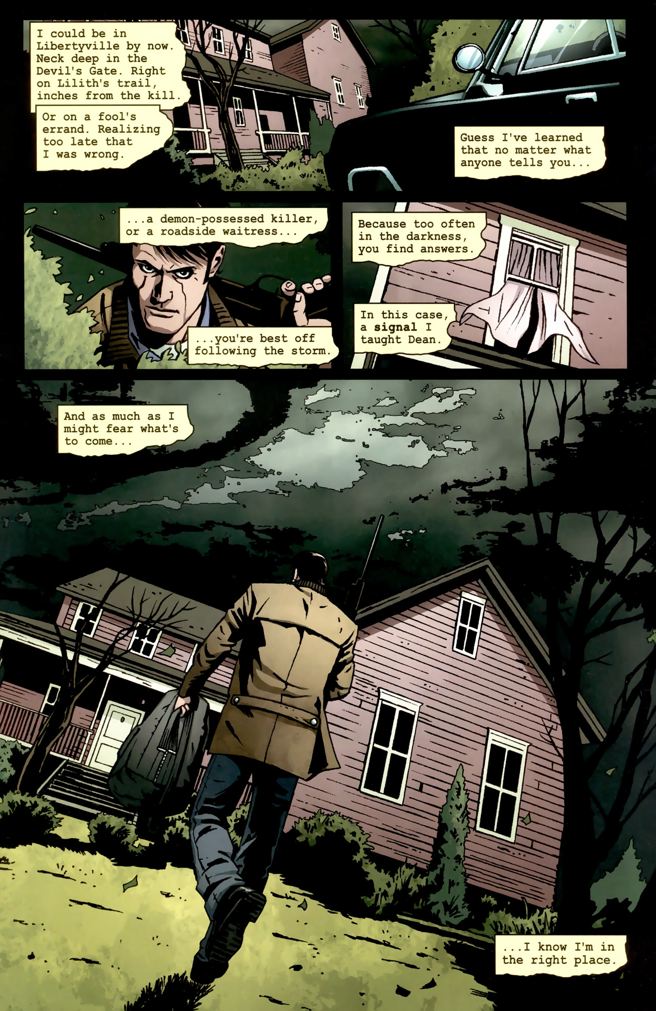 Read online Supernatural: Rising Son comic -  Issue #6 - 10