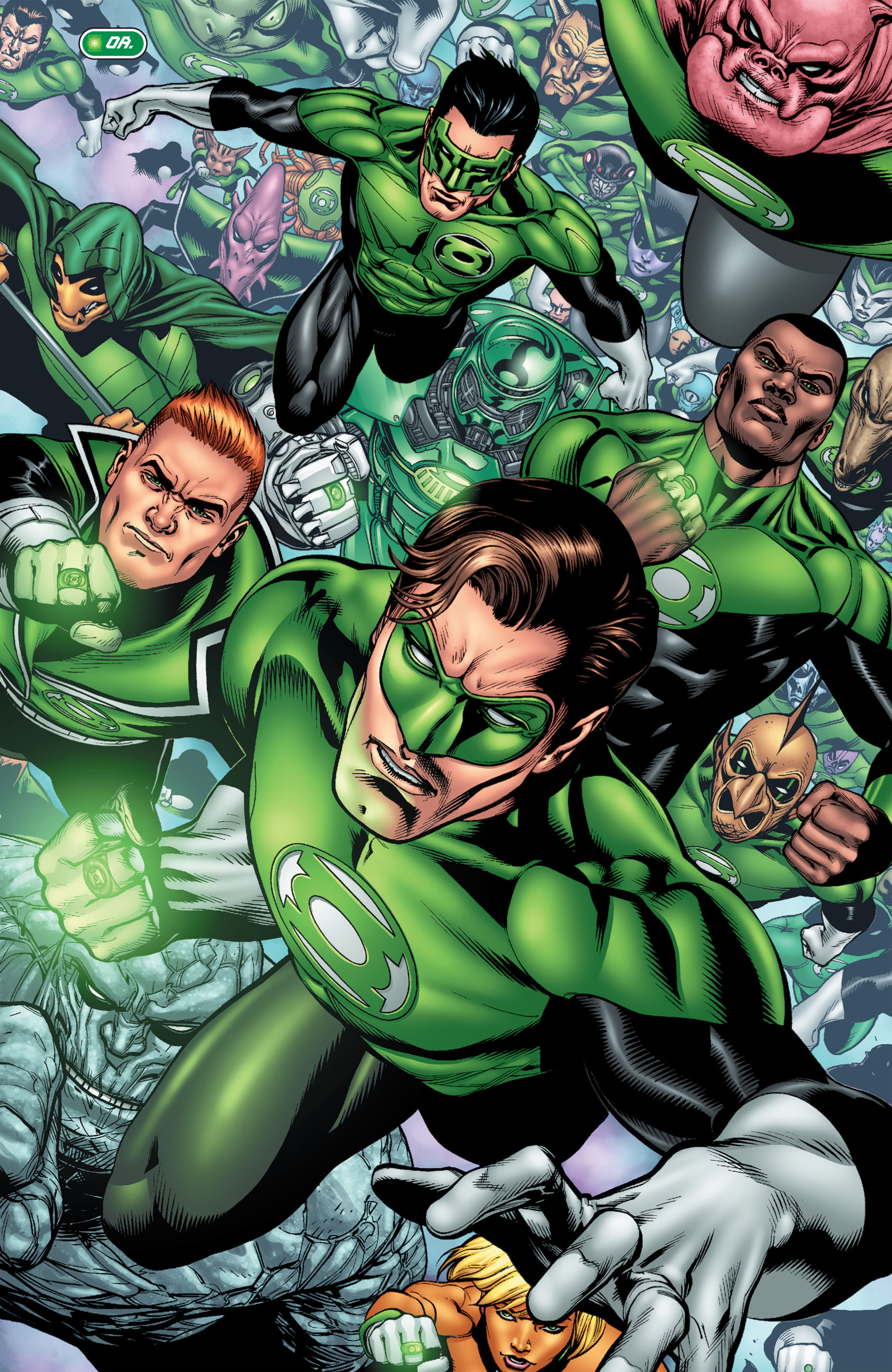 Read online Green Lantern: War of the Green Lanterns (2011) comic -  Issue # TPB - 216