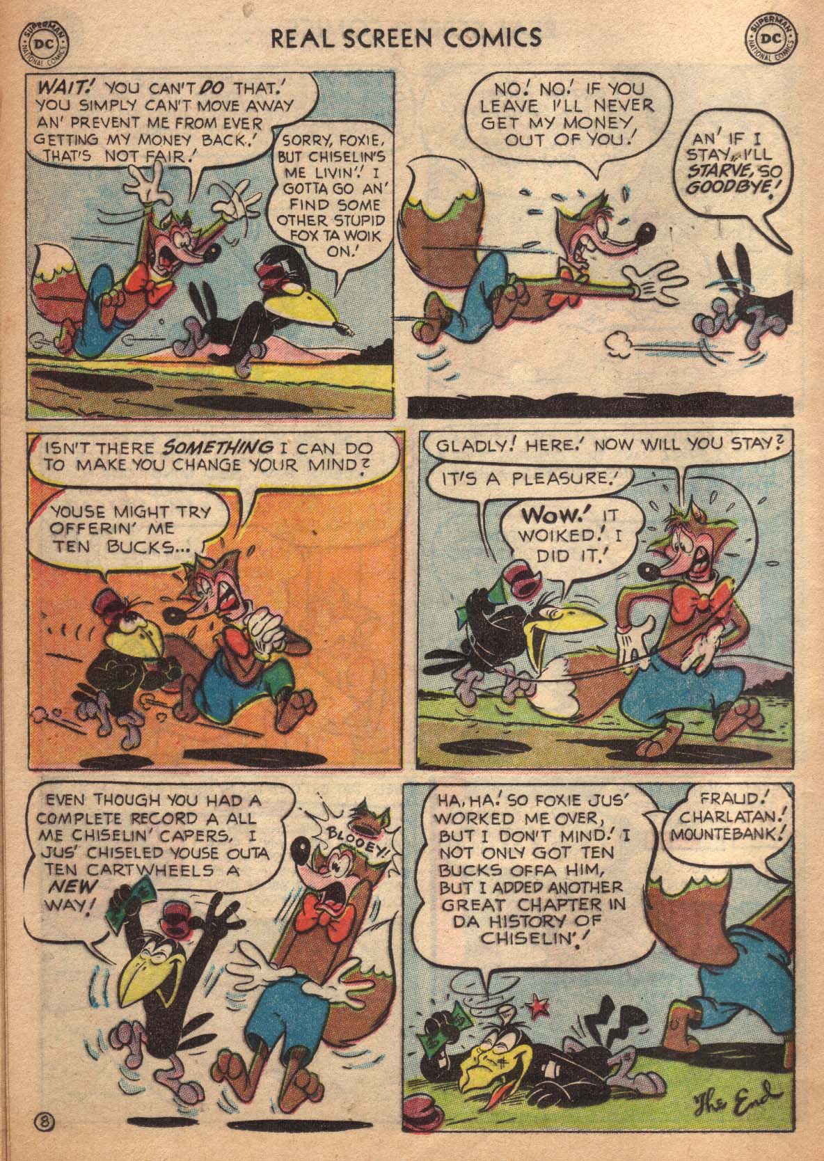 Read online Real Screen Comics comic -  Issue #42 - 27