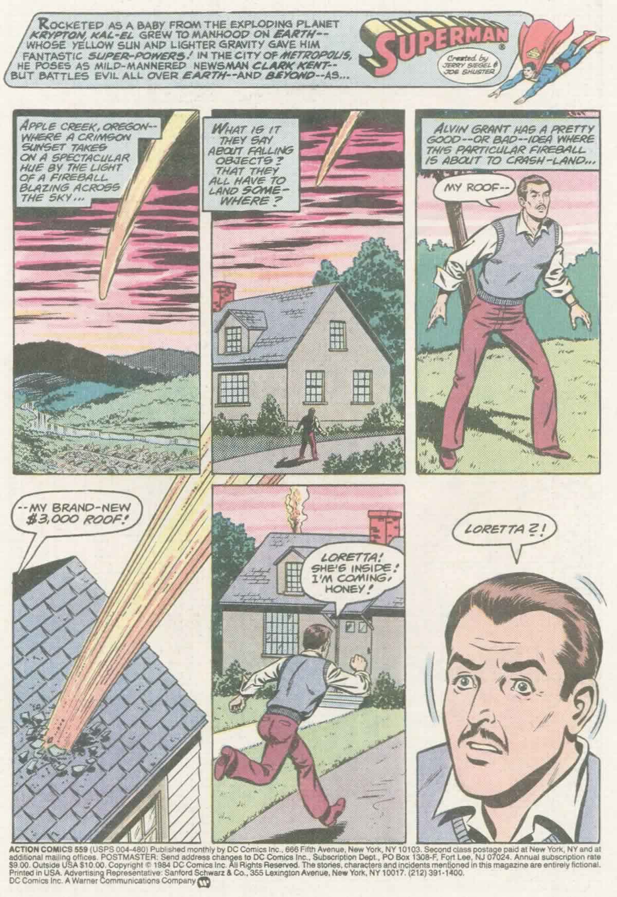 Action Comics (1938) 559 Page 1