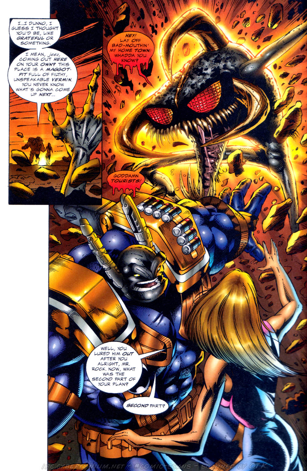 Read online Violator vs. Badrock comic -  Issue #4 - 13