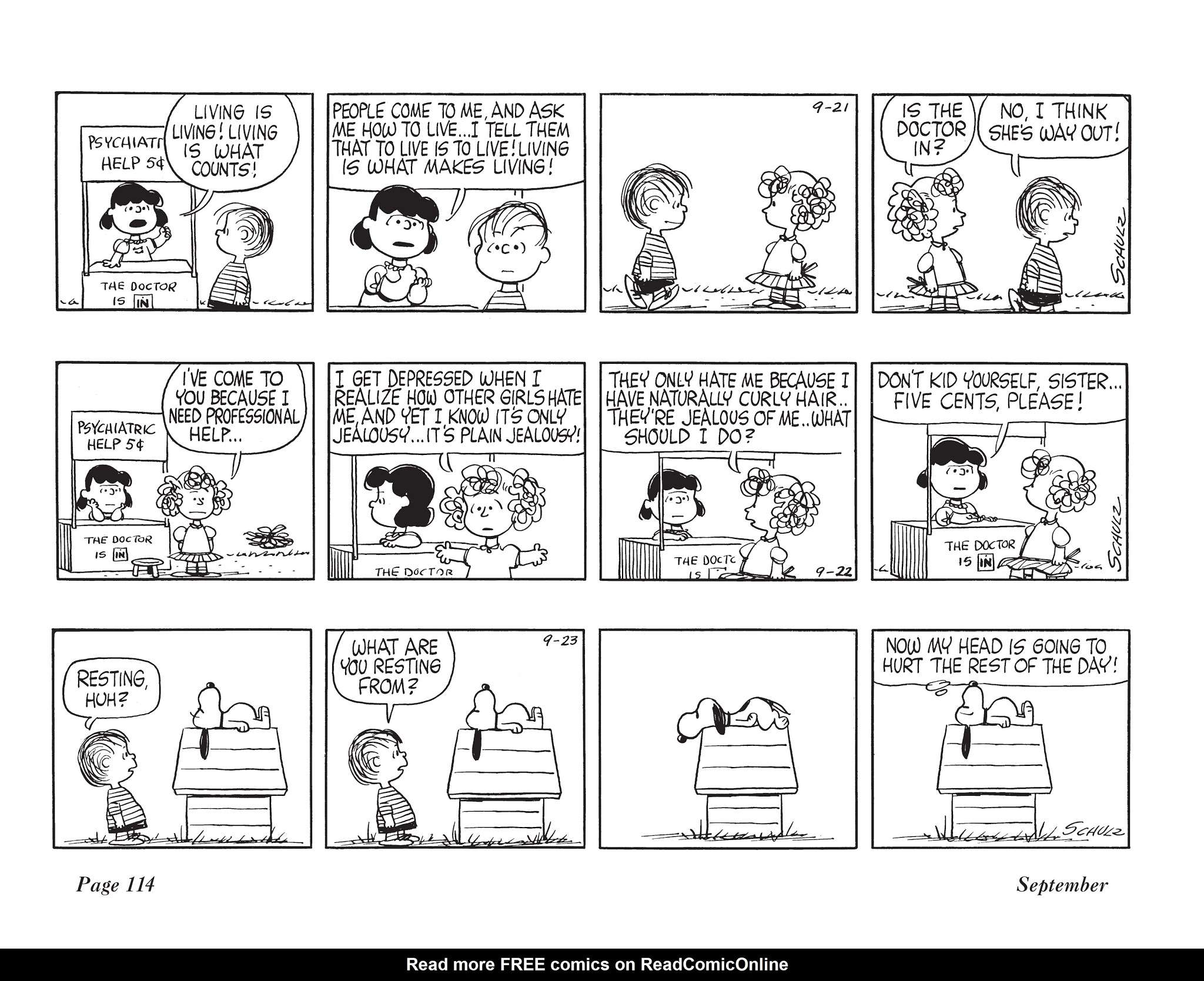 Read online The Complete Peanuts comic -  Issue # TPB 6 - 129