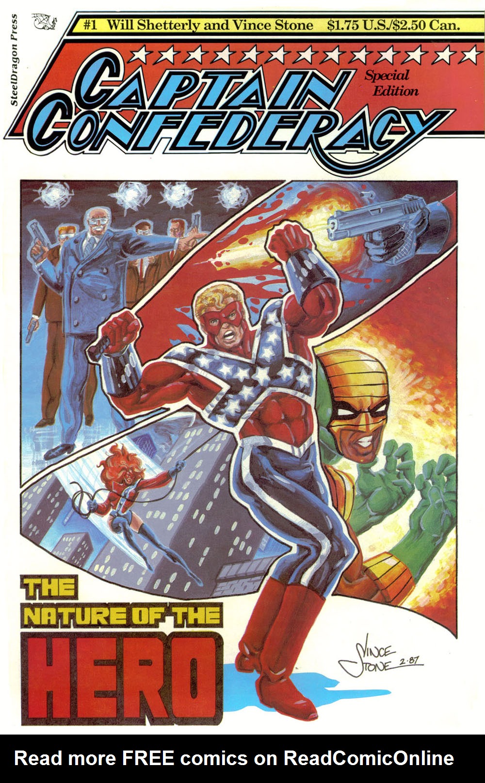 Read online Captain Confederacy (1986) comic -  Issue #0 - 1