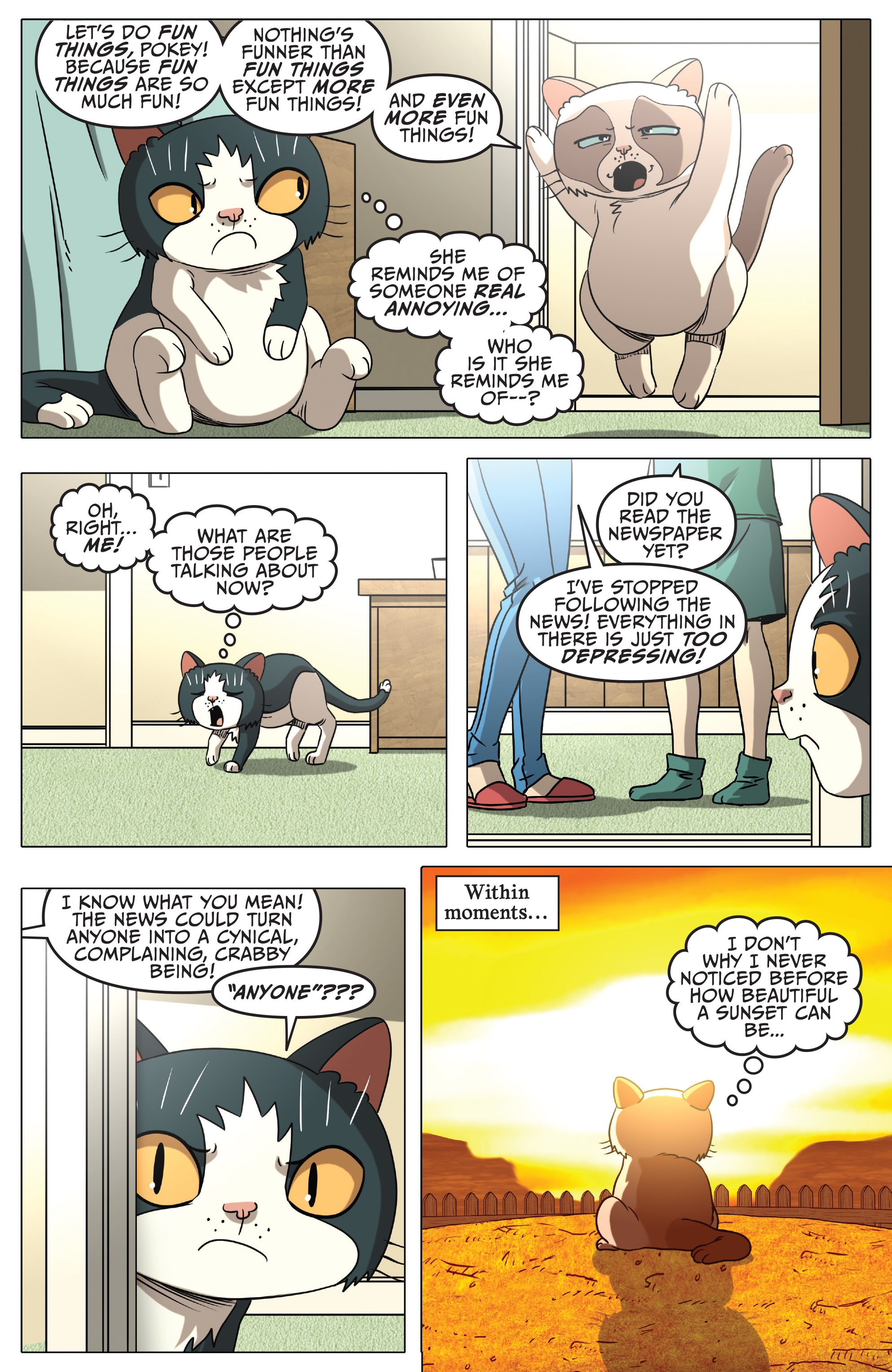 Read online Grumpy Cat/Garfield comic -  Issue #3 - 11