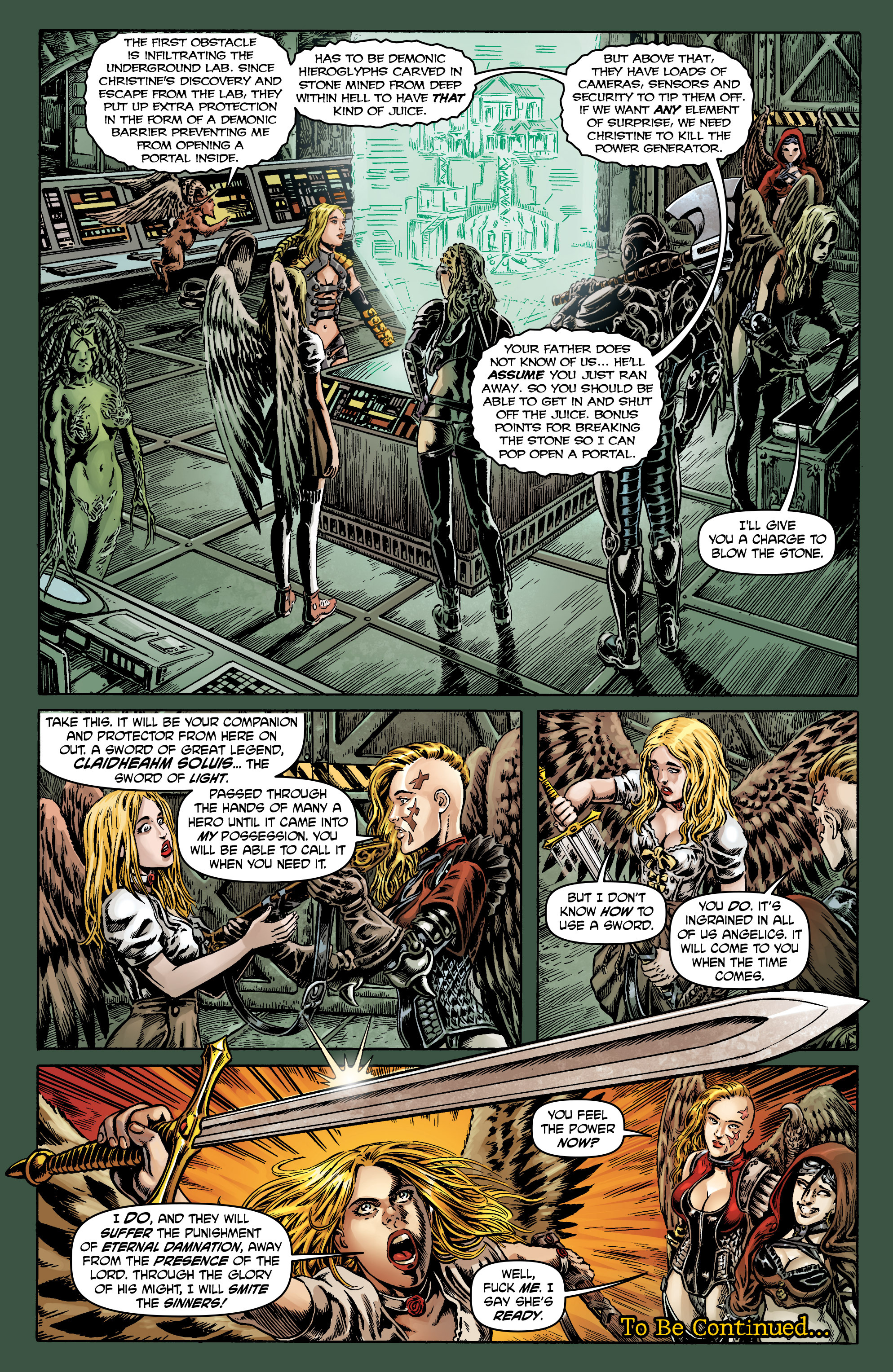 Read online UnHoly comic -  Issue #3 - 14
