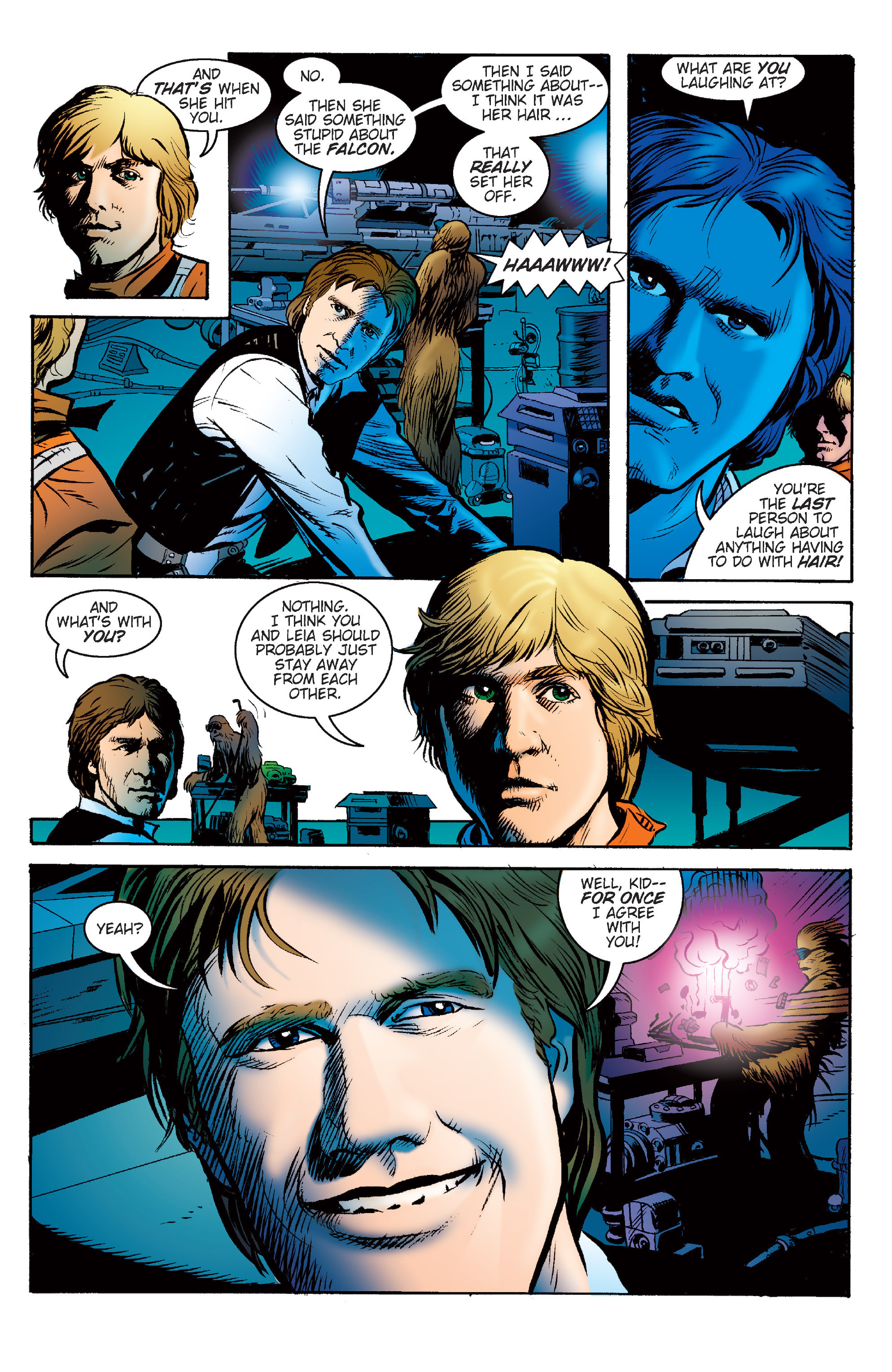 Read online Star Wars: A Valentine Story comic -  Issue # Full - 7