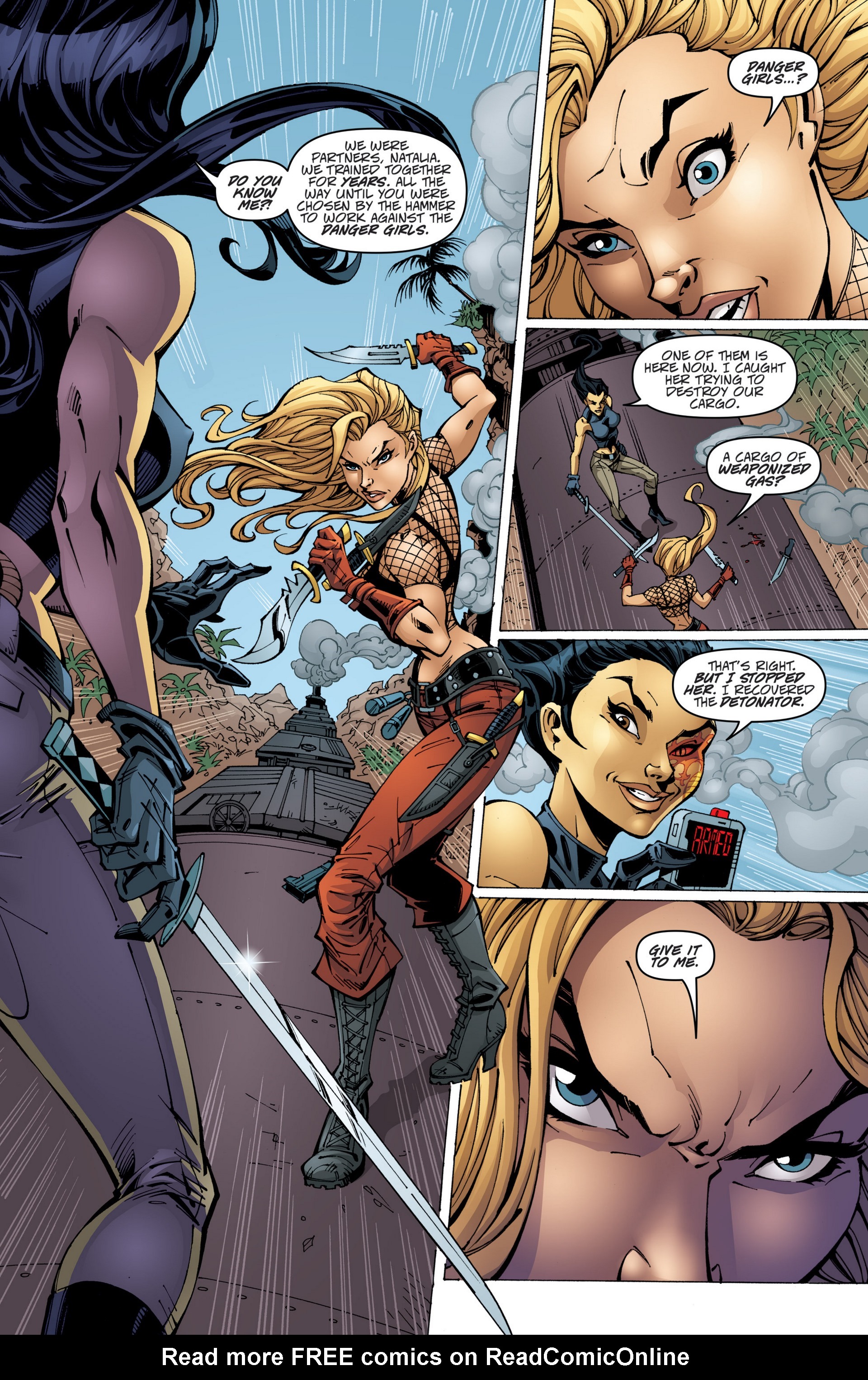 Read online Danger Girl: Mayday comic -  Issue #4 - 13