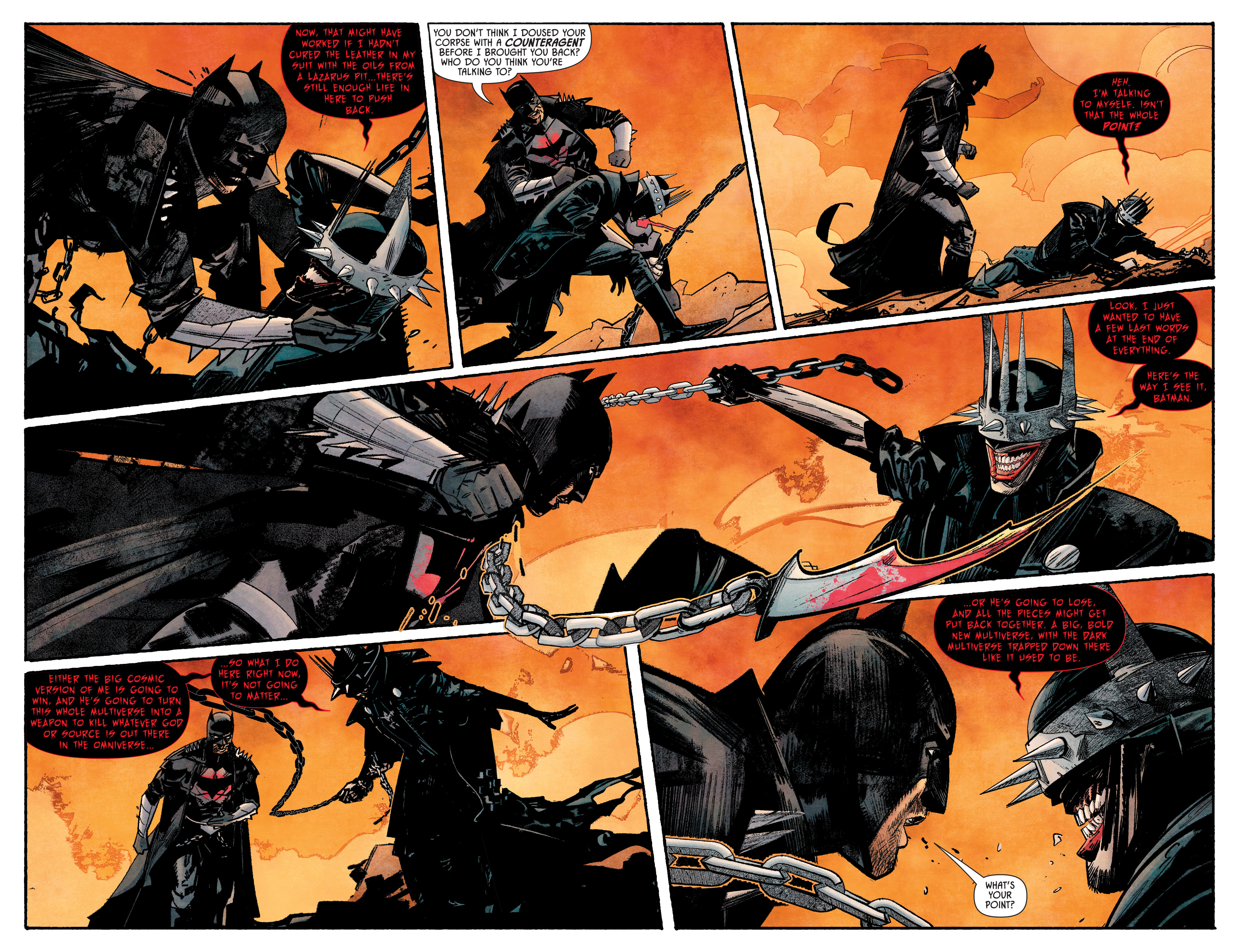 Read online Dark Nights: Death Metal The Last 52: War of the Multiverses comic -  Issue # TPB - 30