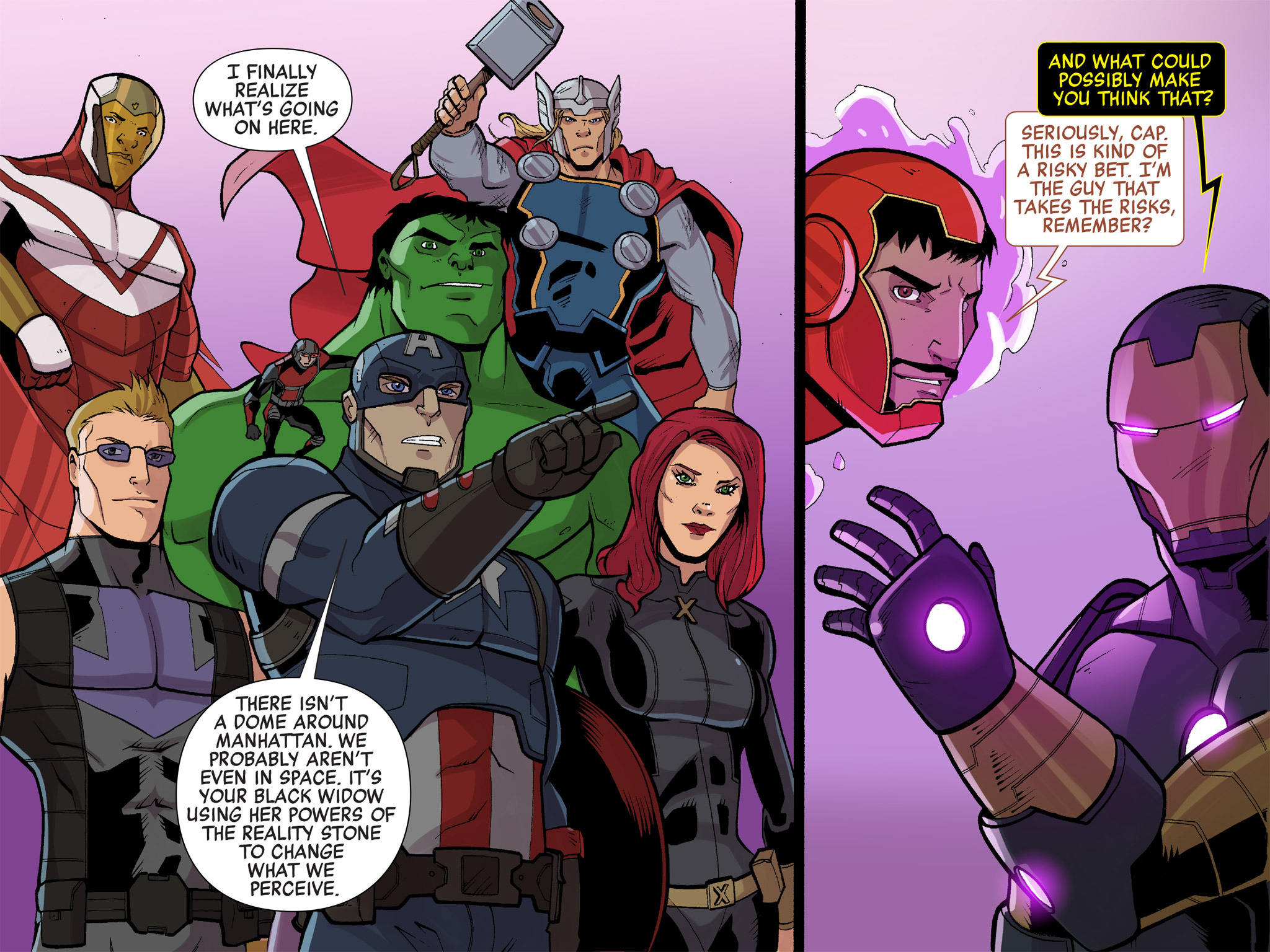 Read online Marvel Universe Avengers Infinite Comic comic -  Issue #5 - 39