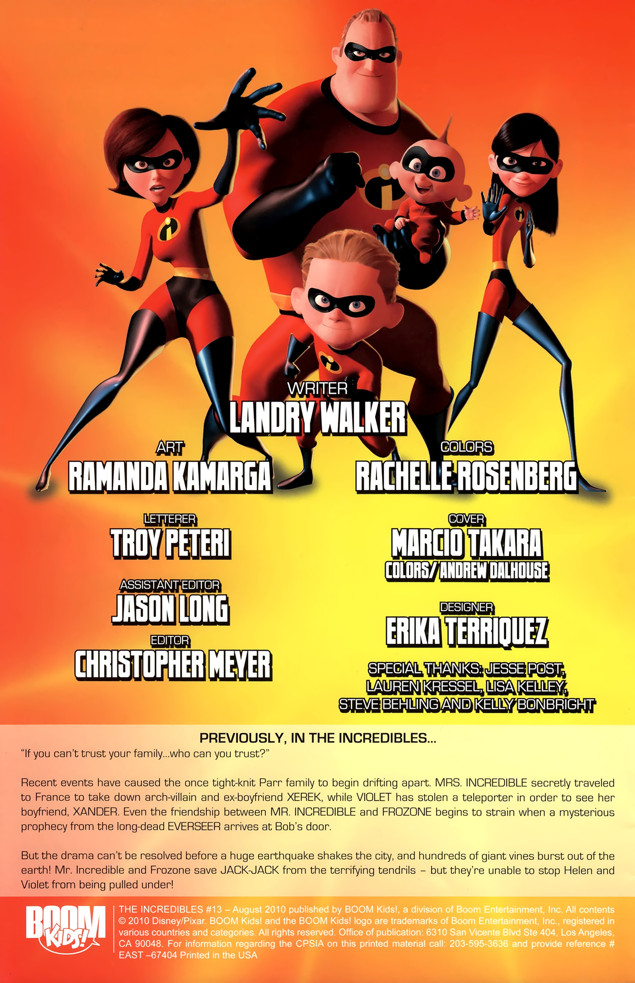 Read online The Incredibles comic -  Issue #13 - 2