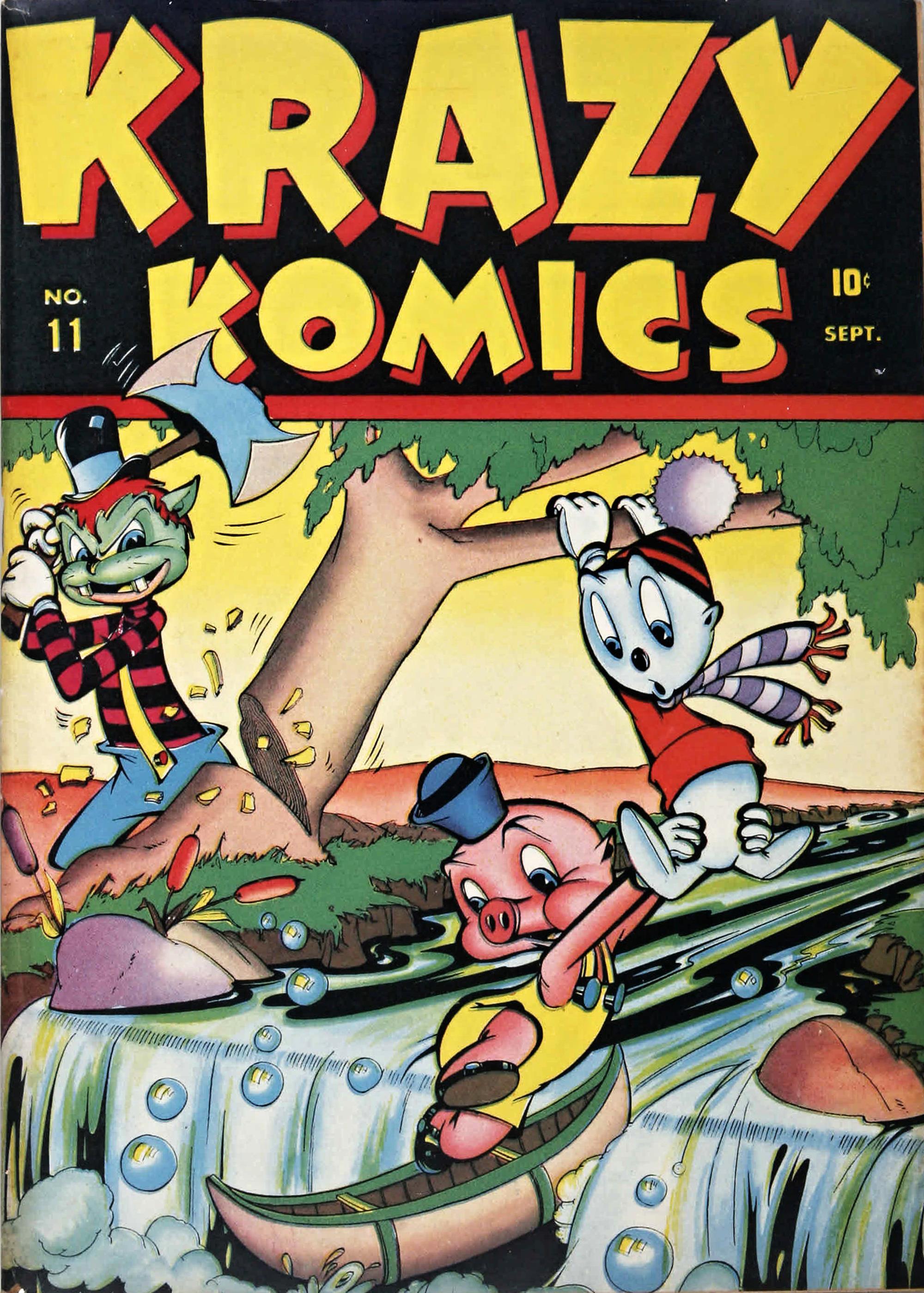 Read online Krazy Komics comic -  Issue #11 - 1