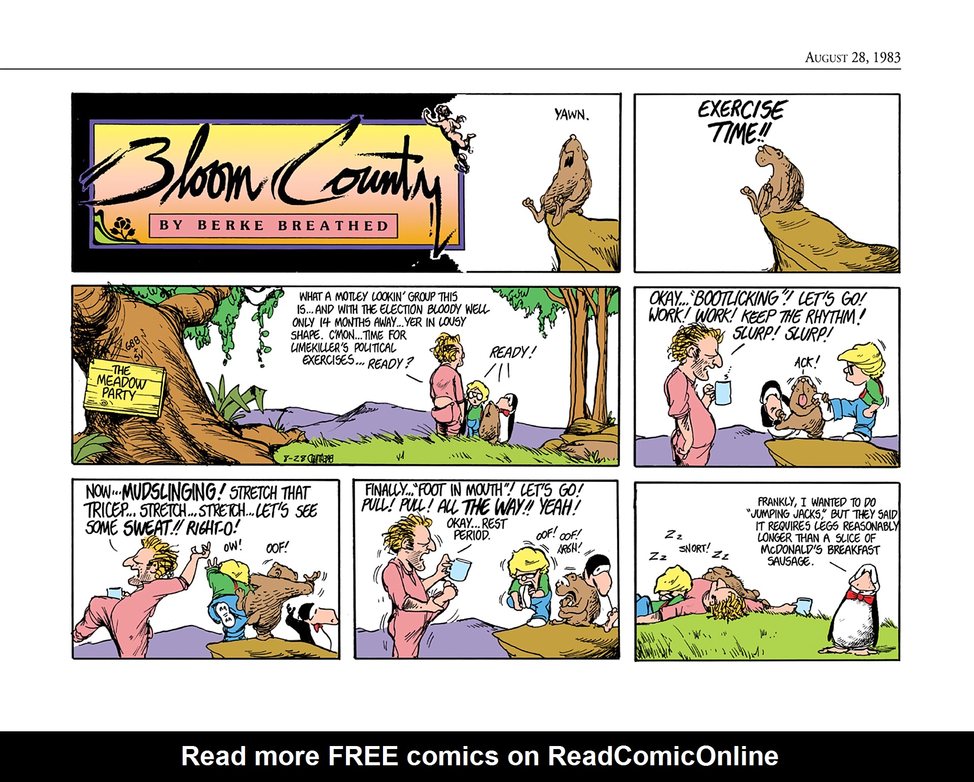 Read online The Bloom County Digital Library comic -  Issue # TPB 3 (Part 3) - 51