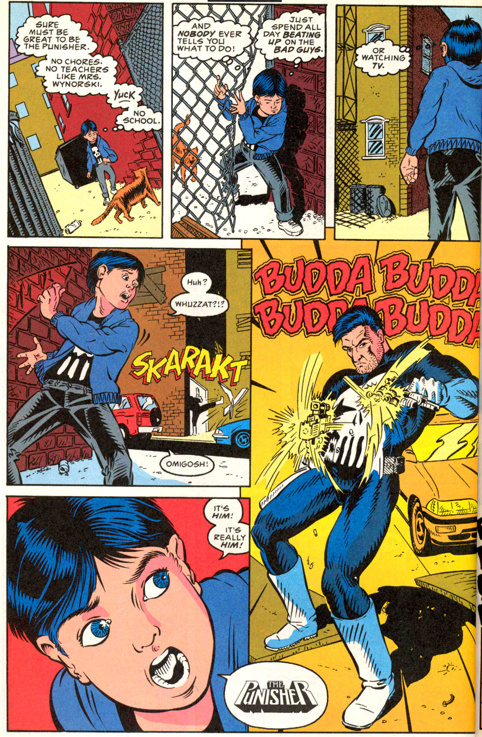 Read online The Punisher Back to School Special comic -  Issue #1 - 44
