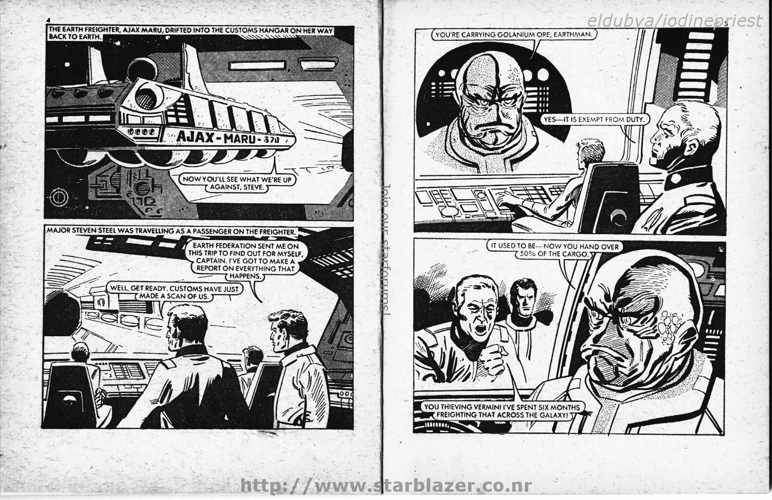 Read online Starblazer comic -  Issue #60 - 4
