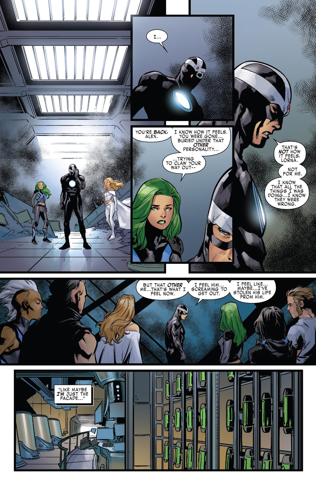 Read online X-Men: Blue comic -  Issue #28 - 18