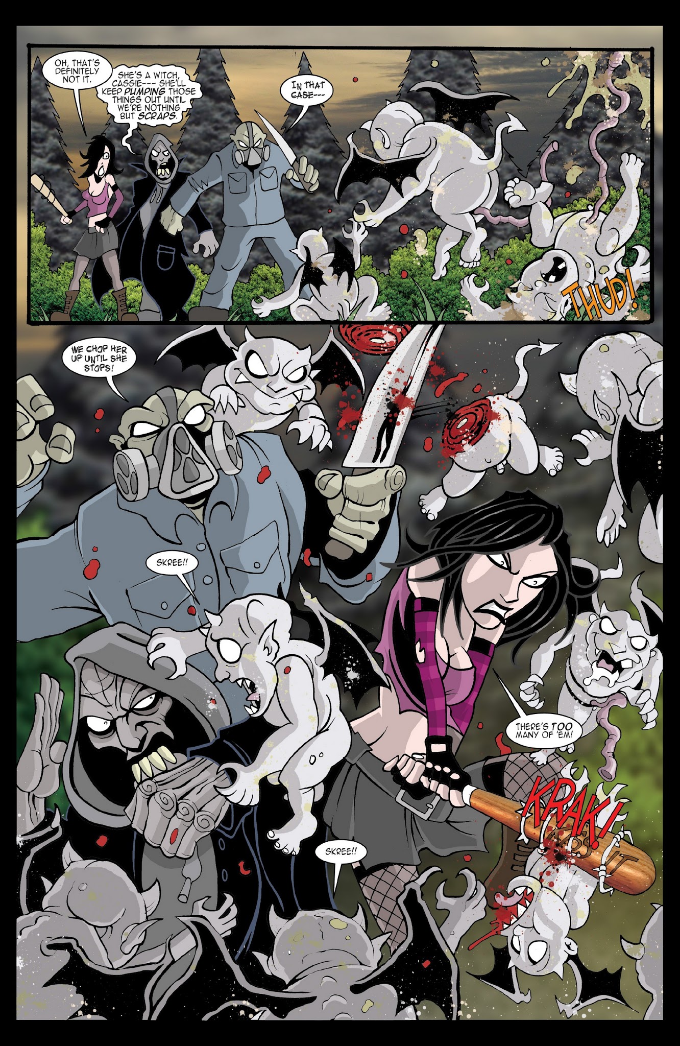 Read online Hack/Slash Omnibus comic -  Issue # TPB 3 - 450