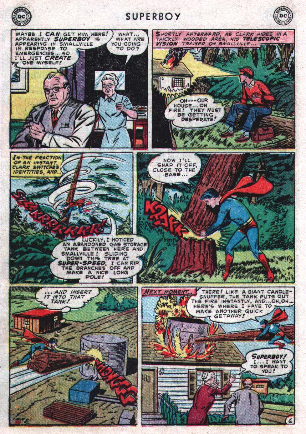 Read online Superboy (1949) comic -  Issue #27 - 31