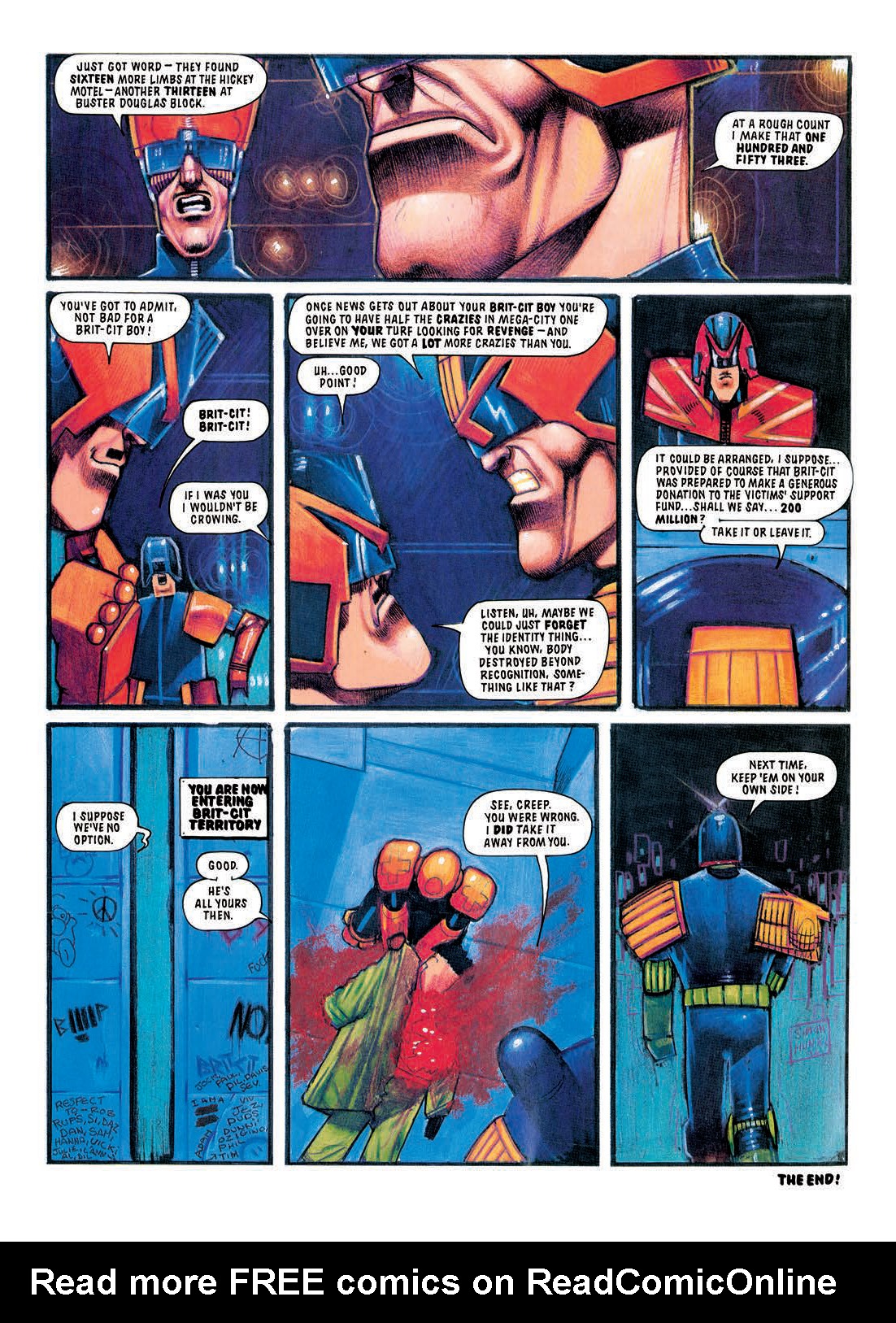Read online Judge Dredd: The Restricted Files comic -  Issue # TPB 3 - 222