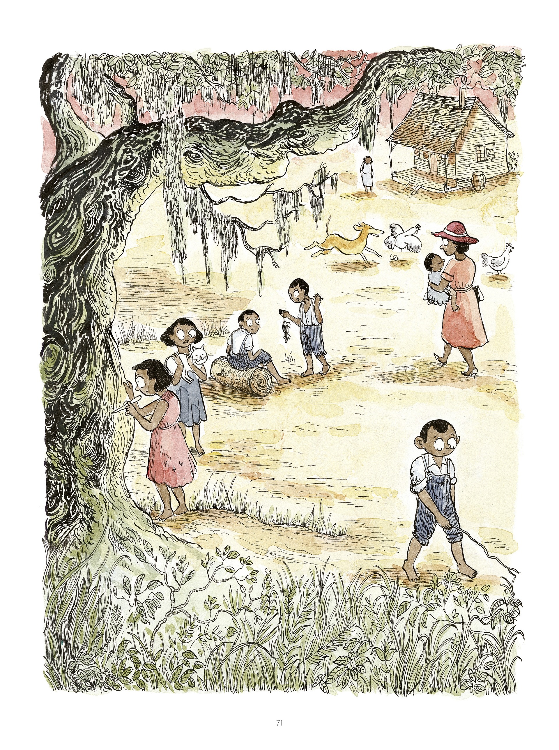 Read online Swamp: A Summer in the Bayou comic -  Issue # TPB (Part 1) - 73