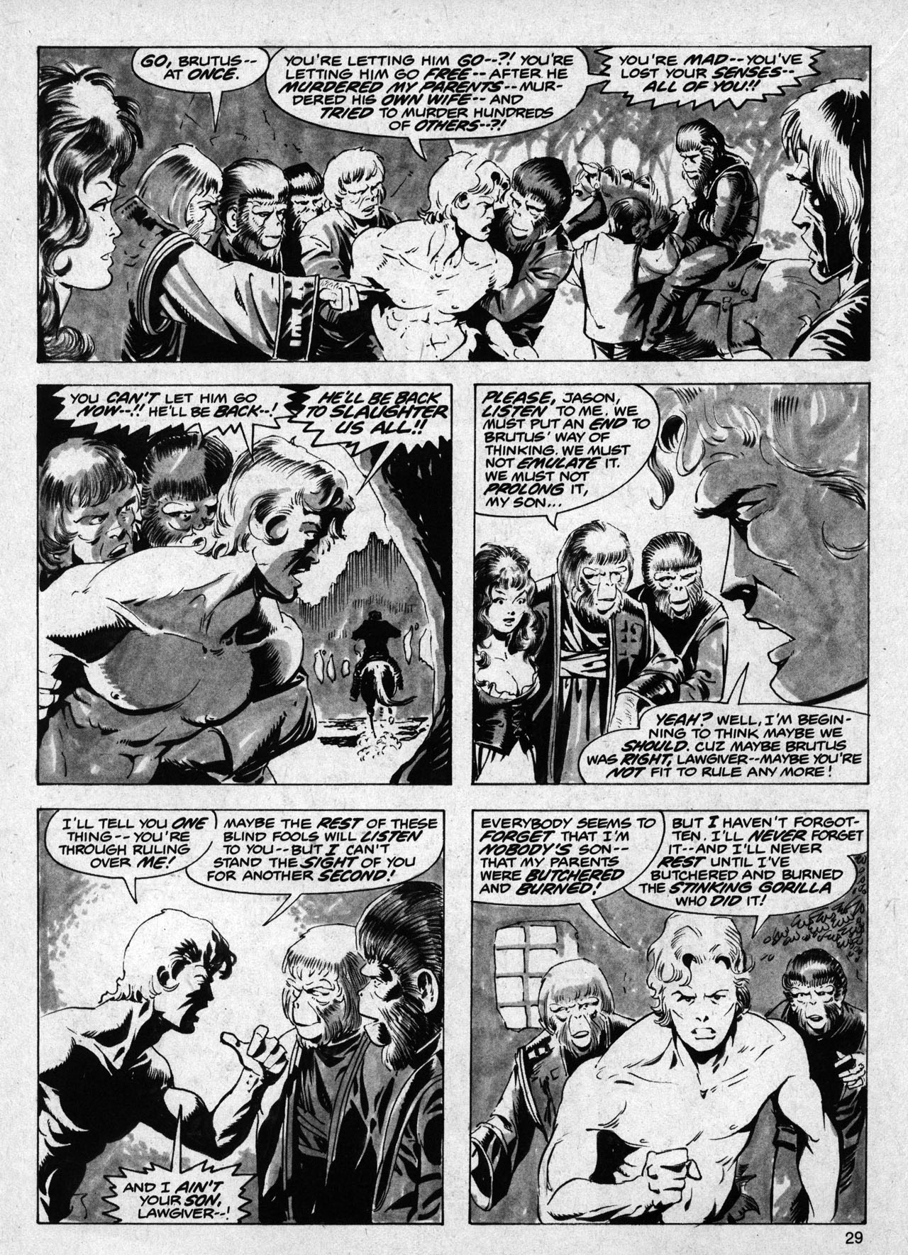 Read online Planet of the Apes comic -  Issue #11 - 29