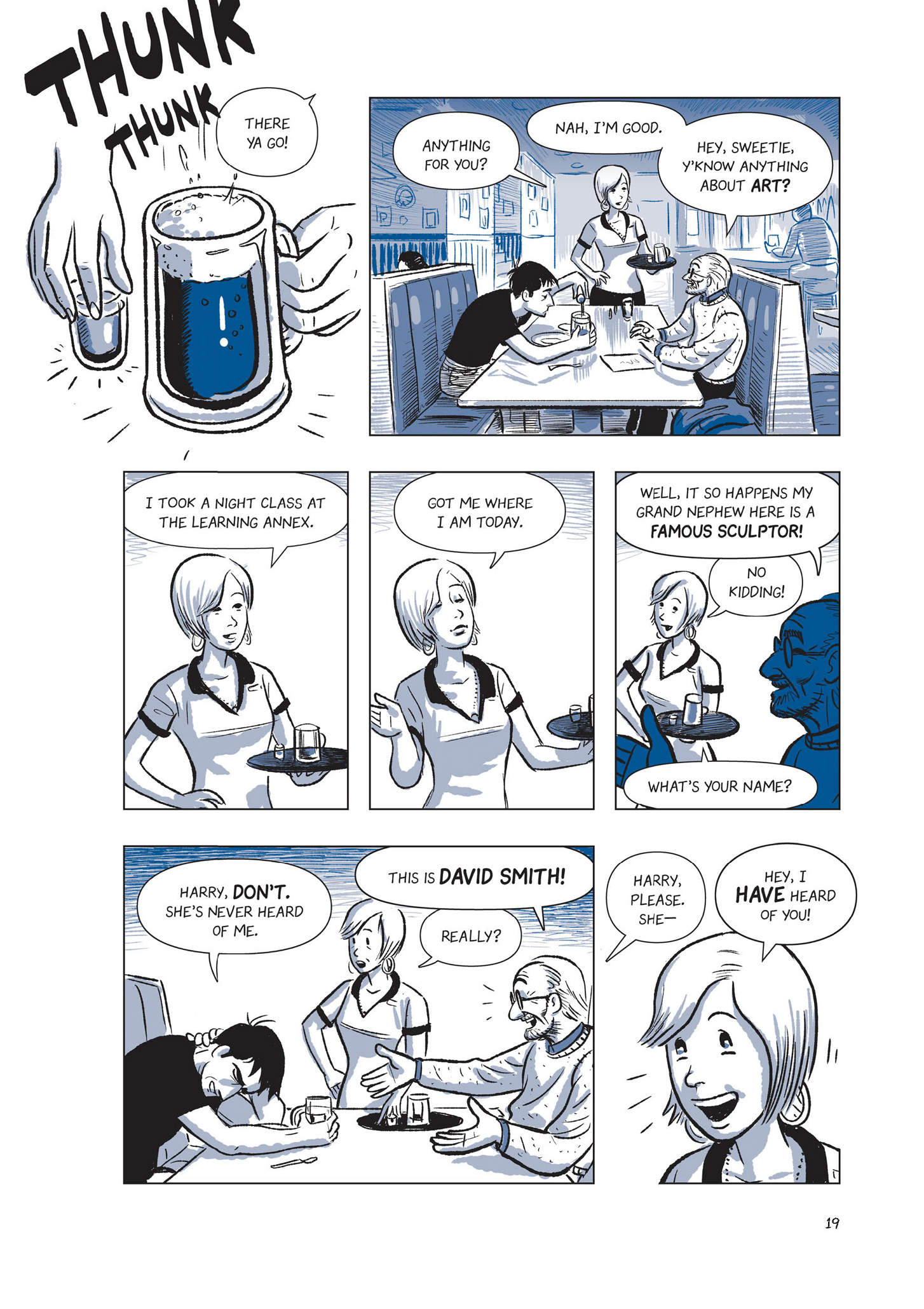 Read online The Sculptor comic -  Issue # Part 1 - 19