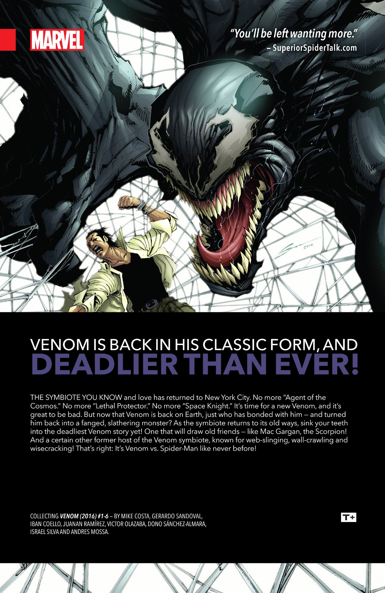 Read online Venom (2016) comic -  Issue # _TPB 1 - 144