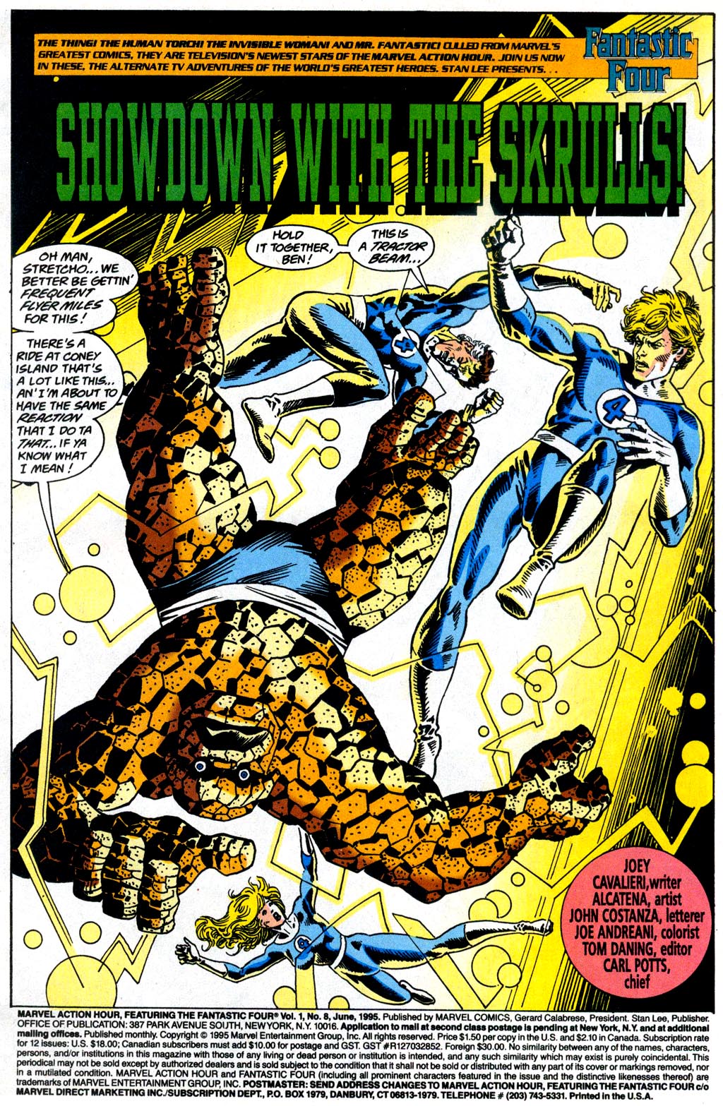 Read online Marvel Action Hour, featuring the Fantastic Four comic -  Issue #8 - 2
