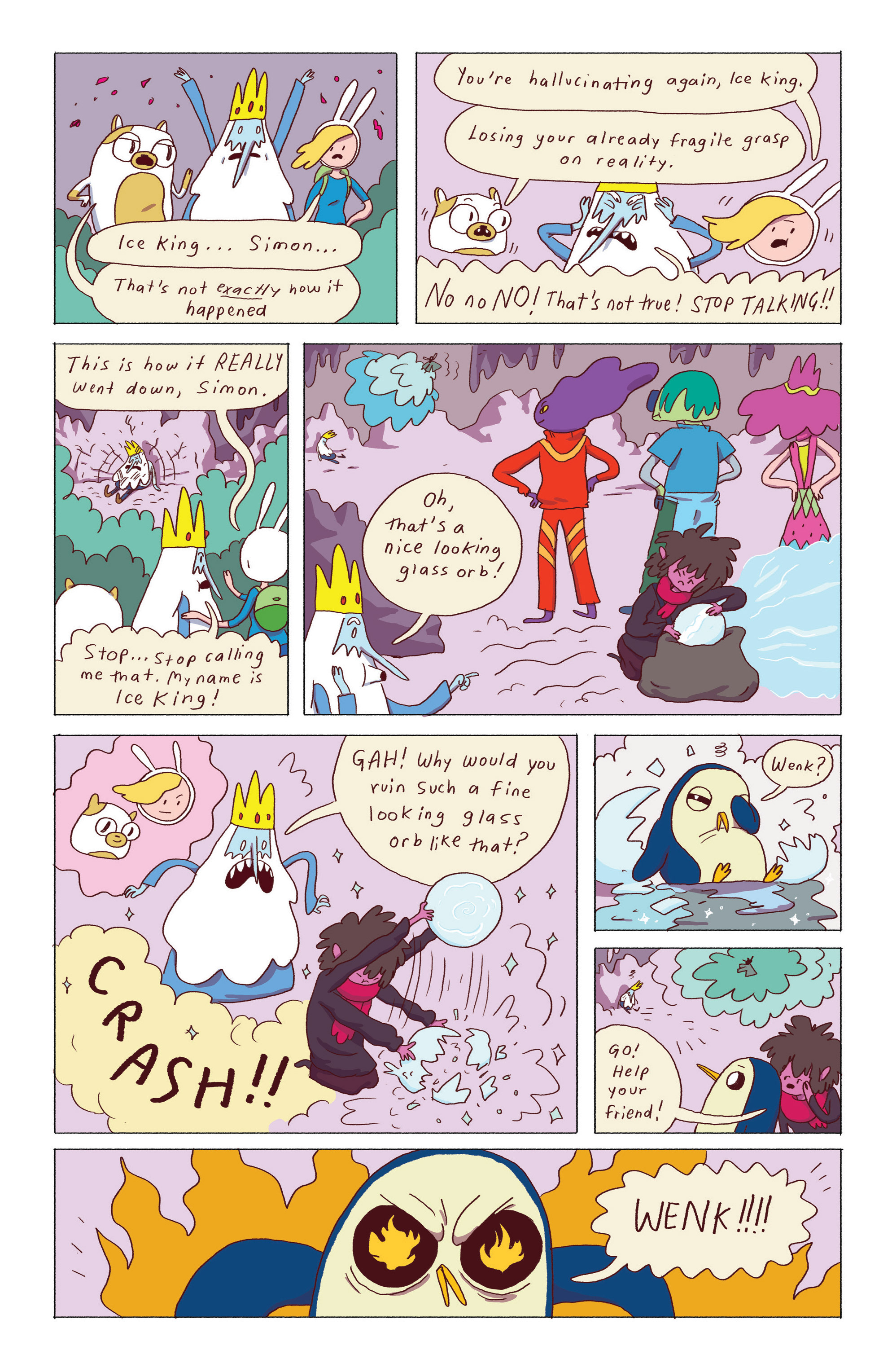 Read online Adventure Time: Ice King comic -  Issue #6 - 4