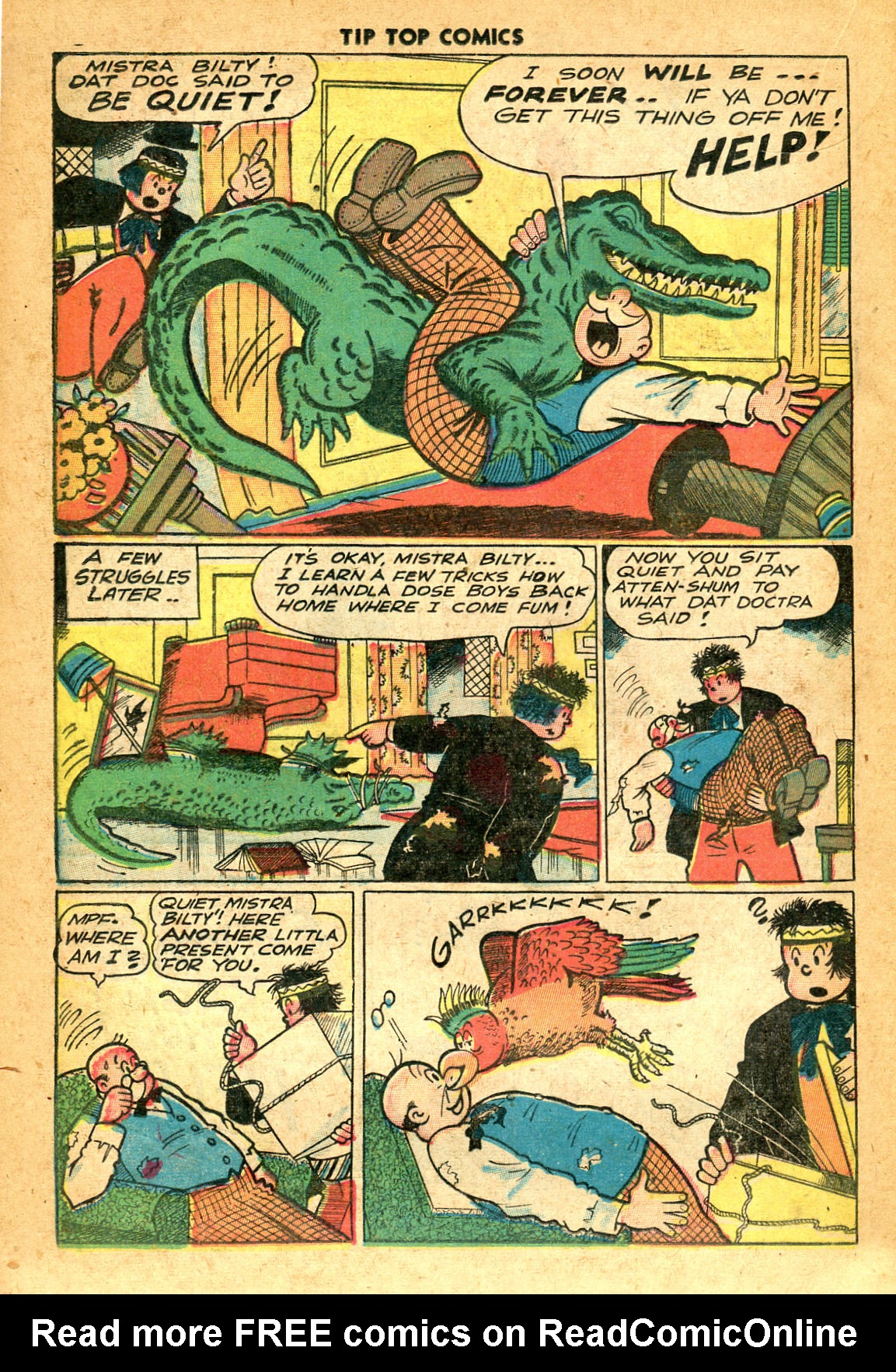 Read online Tip Top Comics comic -  Issue #139 - 34