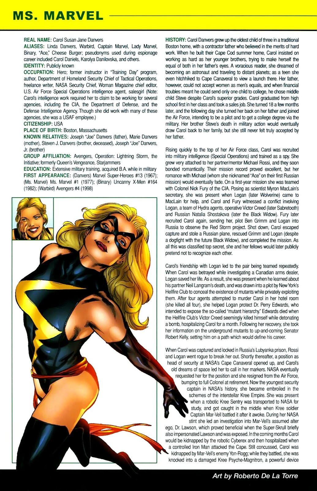 Mighty Avengers: Most Wanted Files issue Full - Page 20