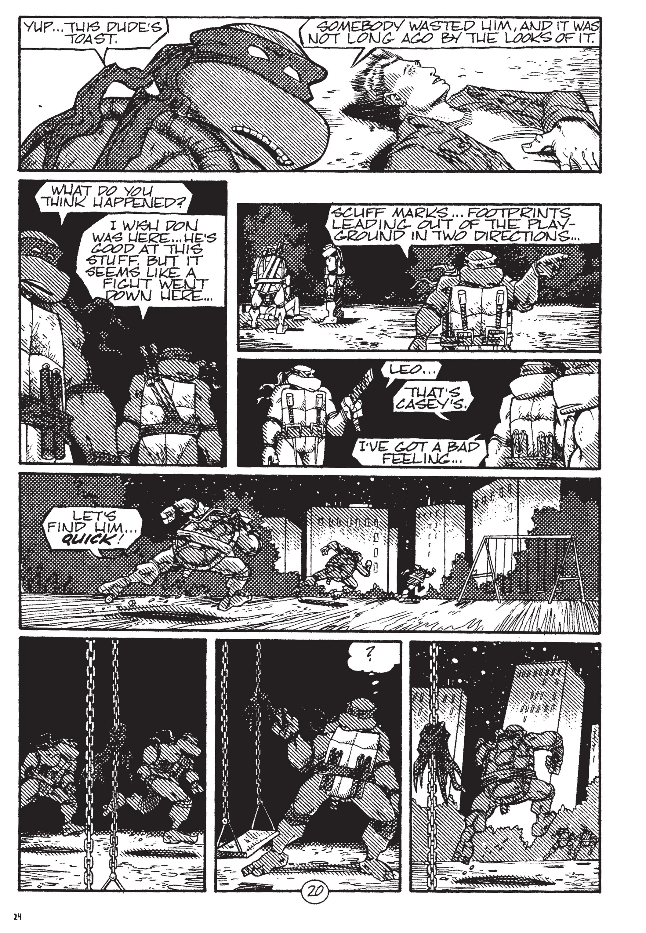 Read online Teenage Mutant Ninja Turtles: The Ultimate Collection comic -  Issue # TPB 4 (Part 1) - 24