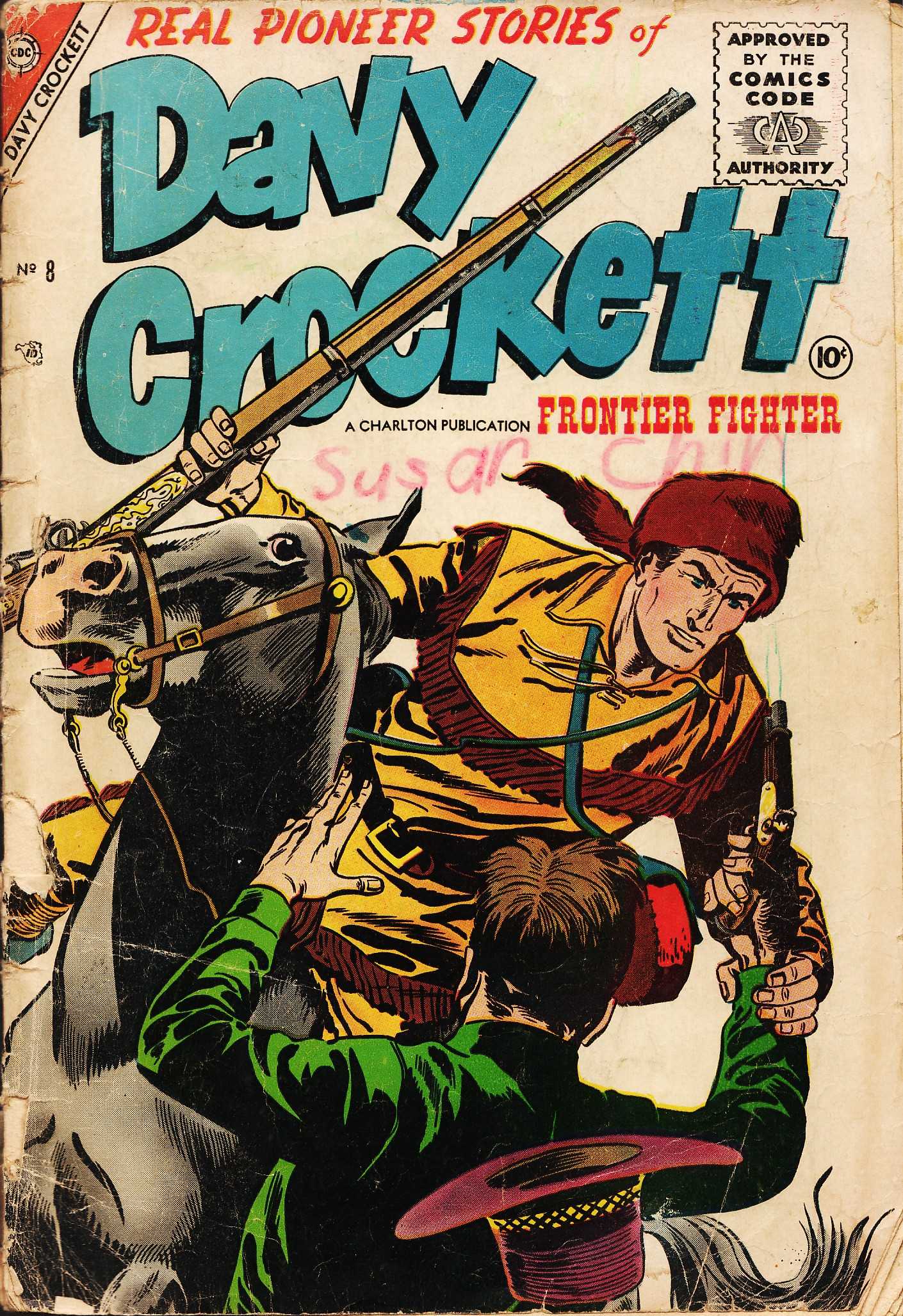 Read online Davy Crockett comic -  Issue #8 - 1