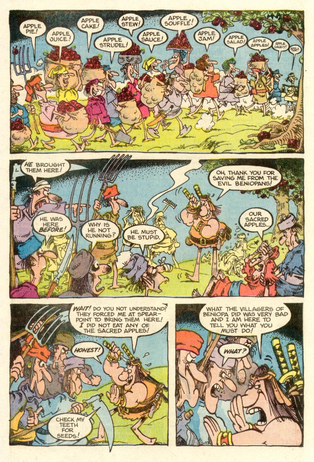 Read online Sergio Aragonés Groo the Wanderer comic -  Issue #9 - 17