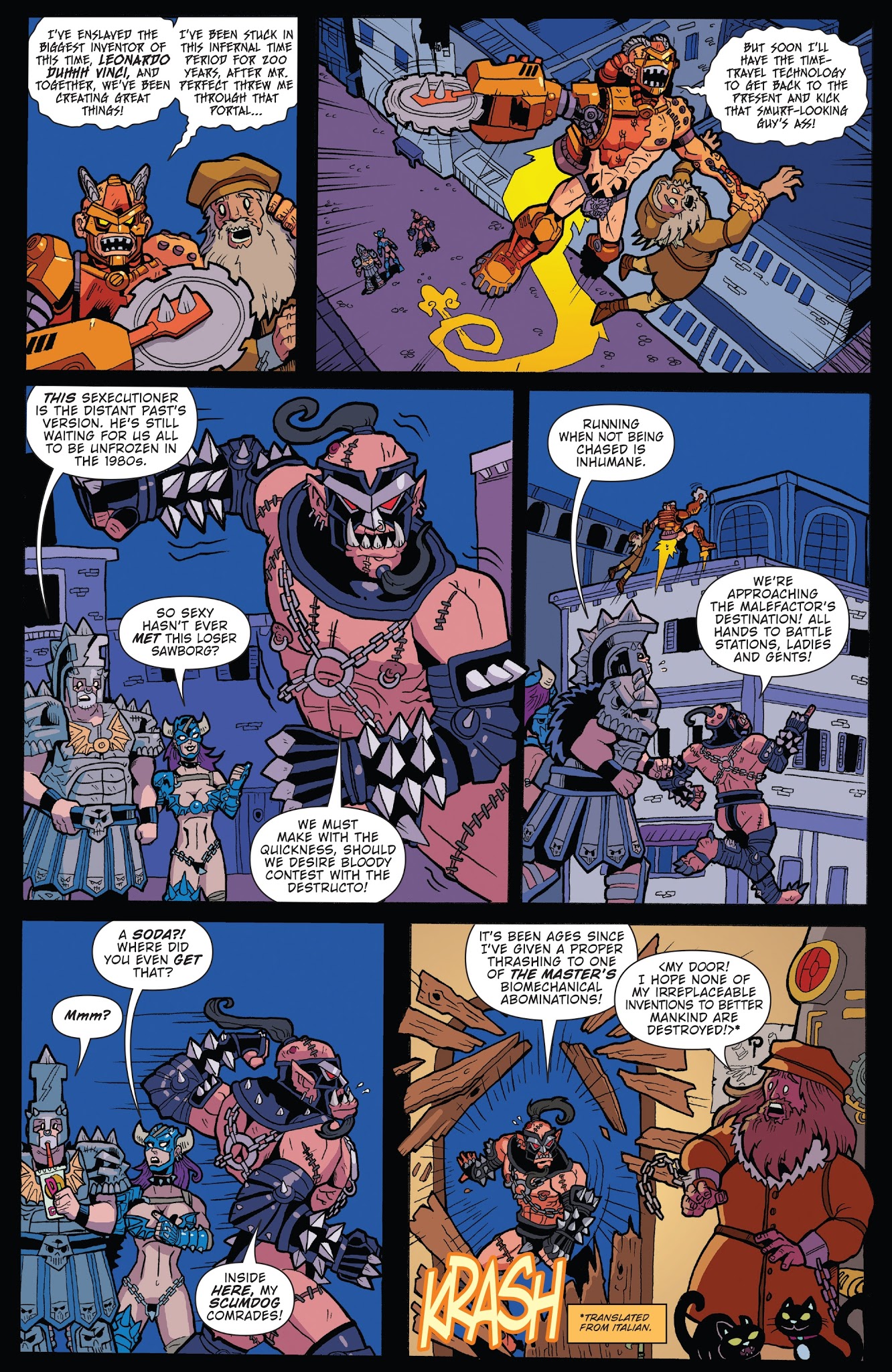 Read online Gwar: Orgasmageddon comic -  Issue #3 - 13