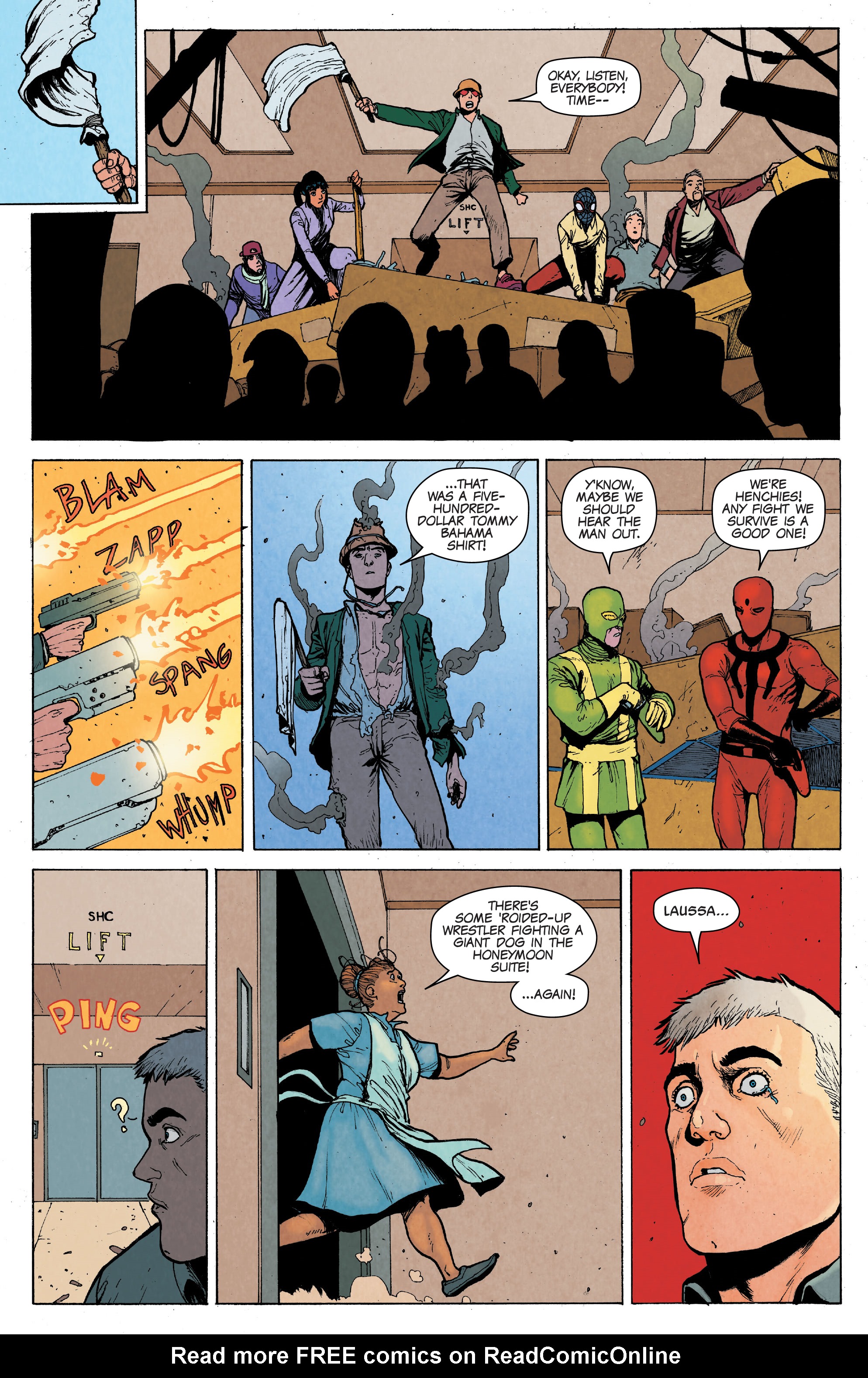 Read online Hawkeye: Team Spirit comic -  Issue # TPB (Part 3) - 4