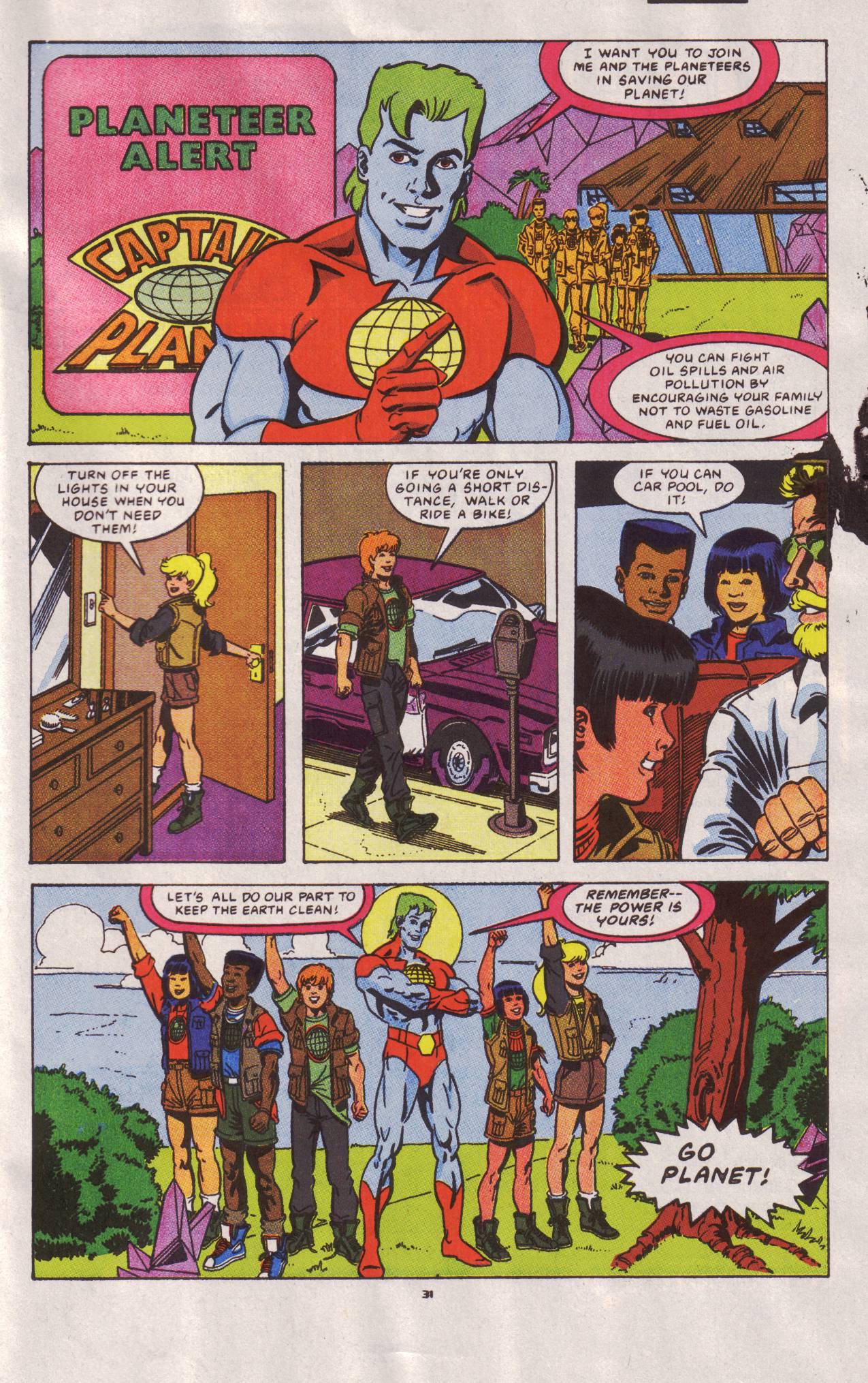 Captain Planet and the Planeteers 1 Page 23