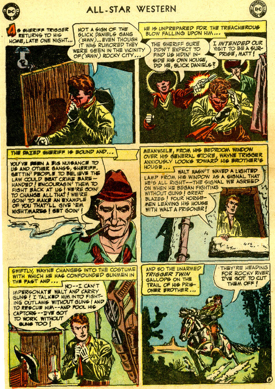 Read online All-Star Western (1951) comic -  Issue #64 - 8