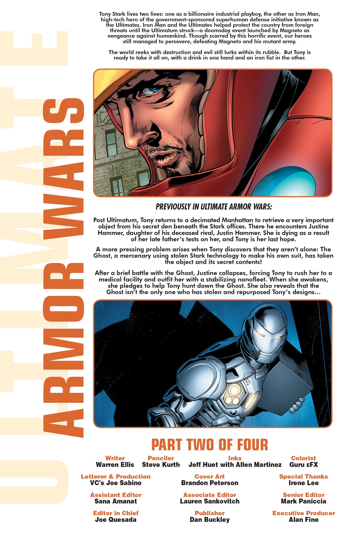 Read online Ultimate Armor Wars comic -  Issue #2 - 2