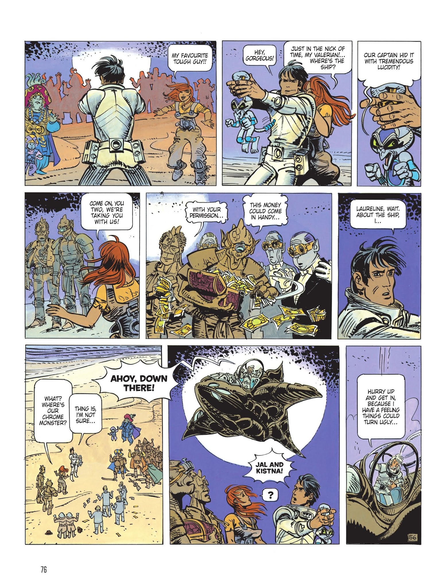 Read online Valerian The Complete Collection comic -  Issue # TPB 6 (Part 1) - 76