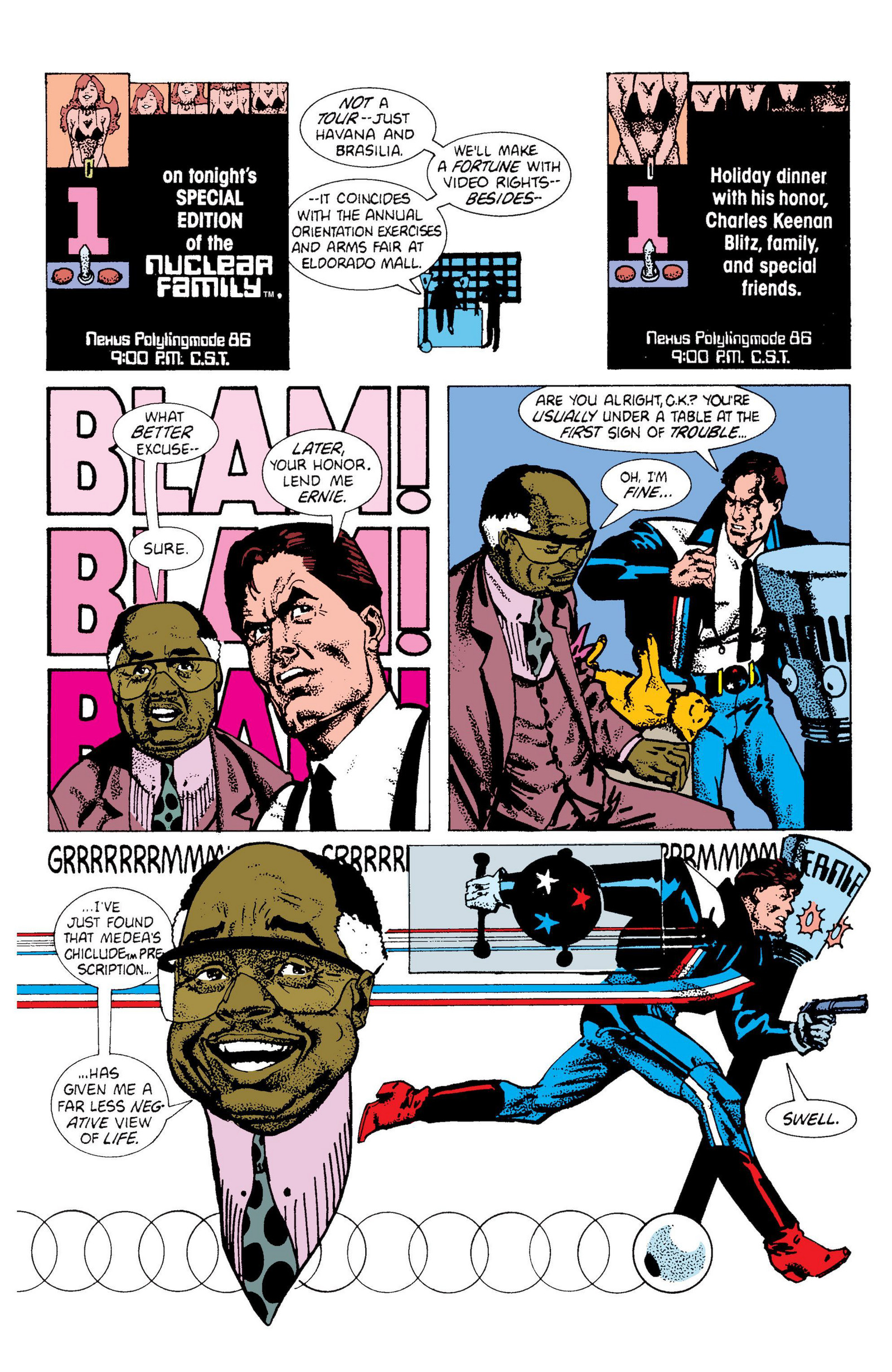 Read online American Flagg! comic -  Issue # _Definitive Collection (Part 2) - 18